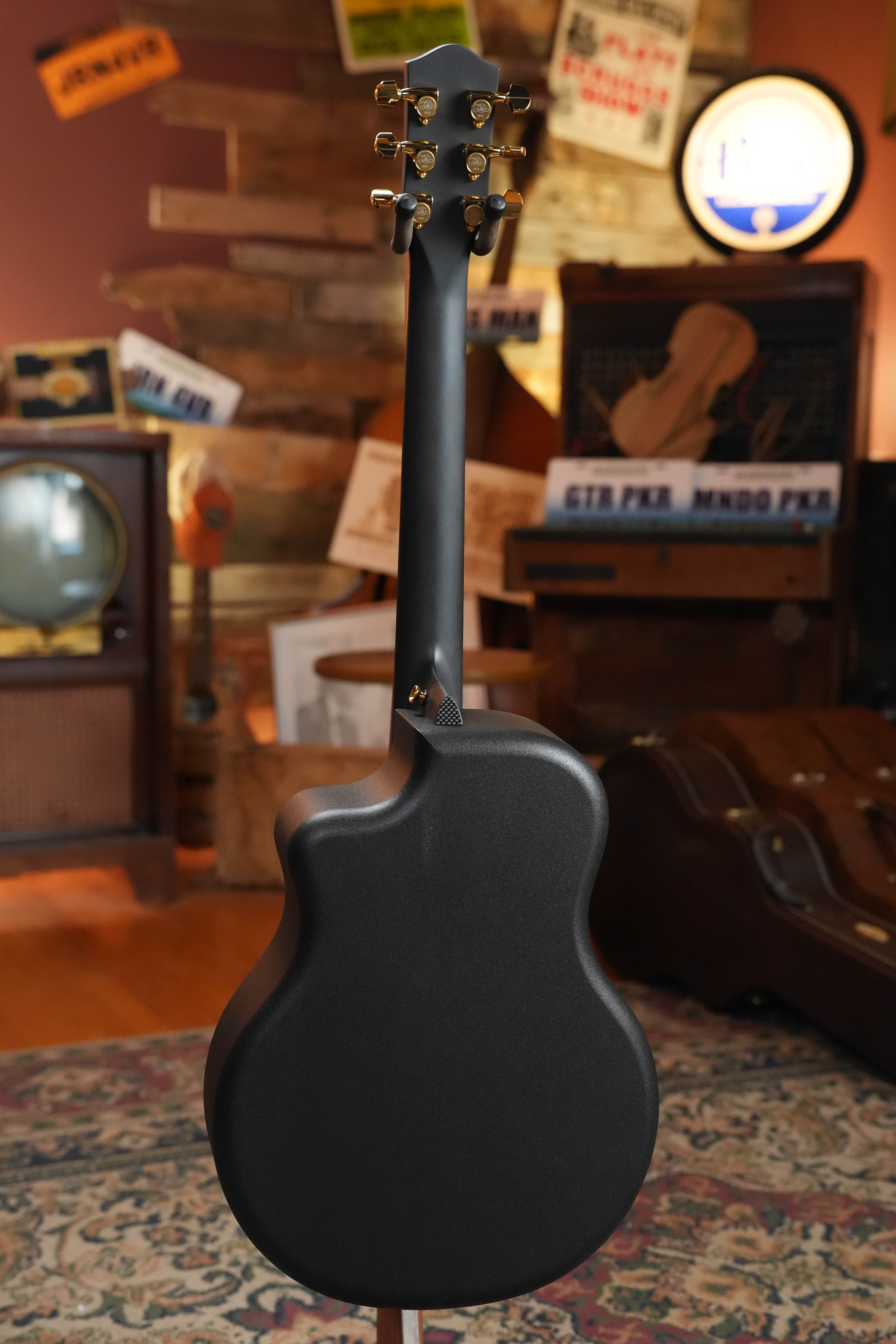 McPherson Carbon Fiber Touring Series Blackout Basketweave Guitar w/L.R. Baggs Element Pickup #0062