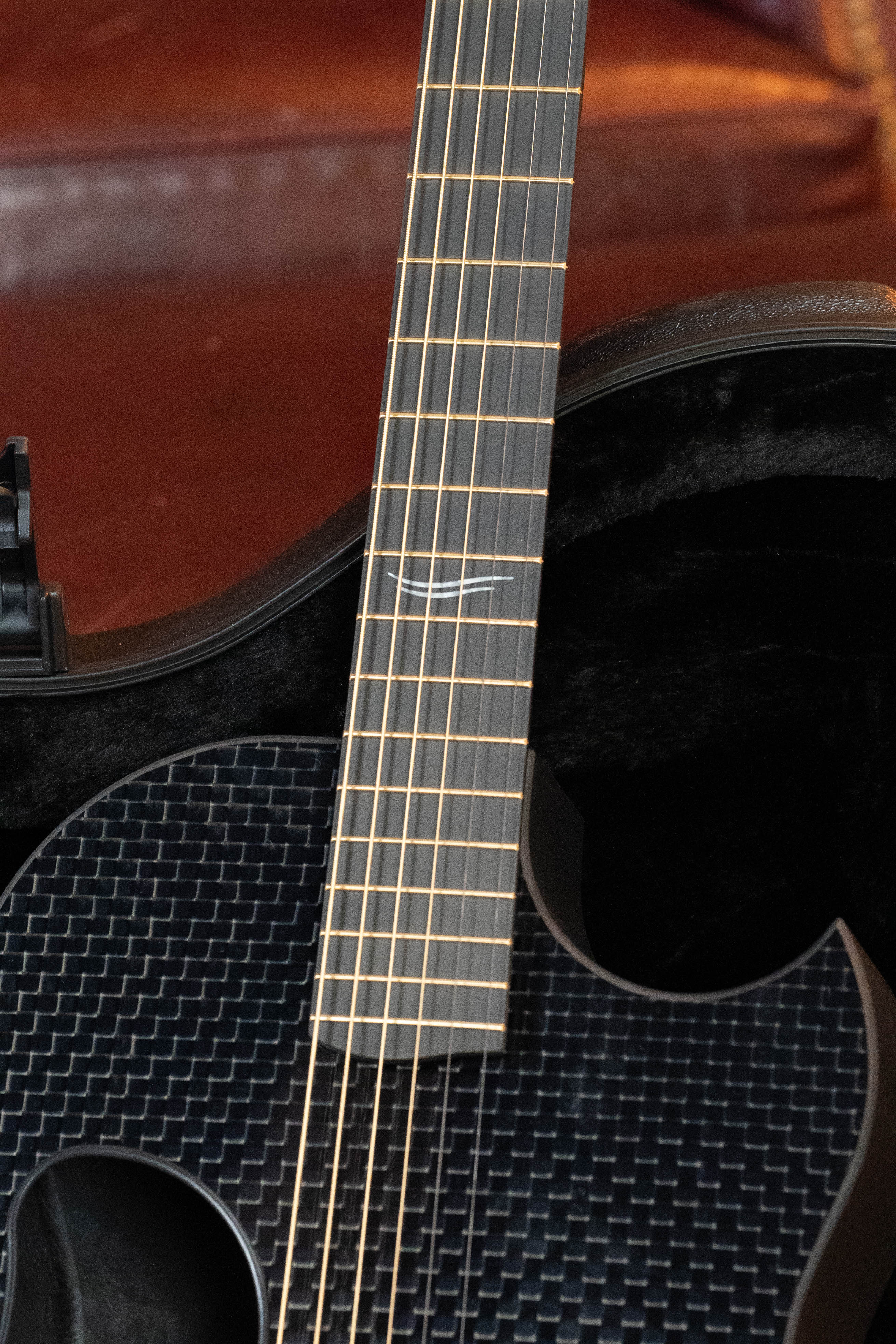 McPherson Sable Series Basketweave Carbon Fiber Cutaway Guitar w/Black Hardward and LR Baggs Electronics #0059