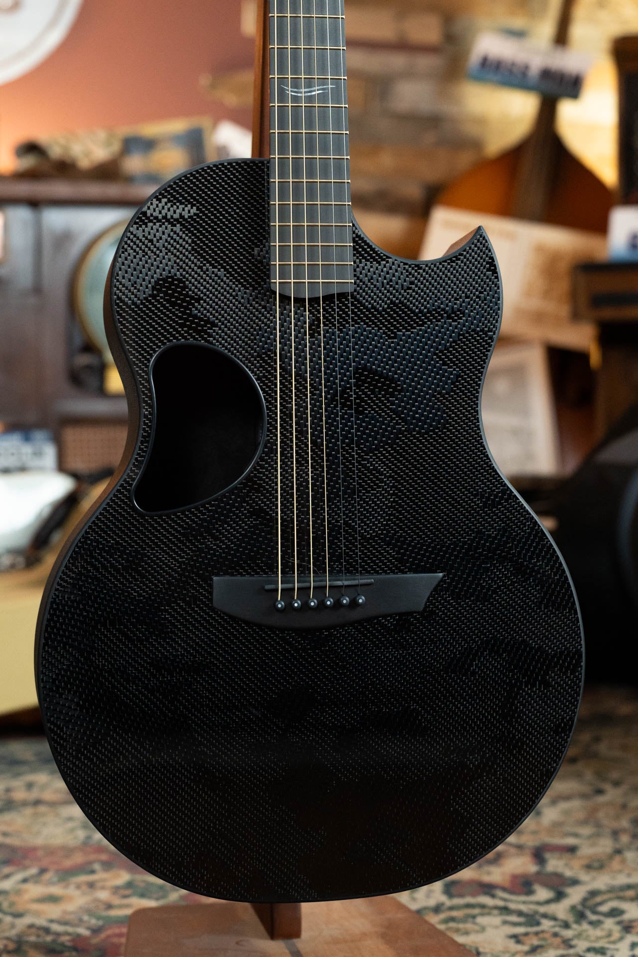McPherson Sable Series Camo Carbon Fiber Cutaway Guitar w/Black Hardward and LR Baggs Electronics #0048