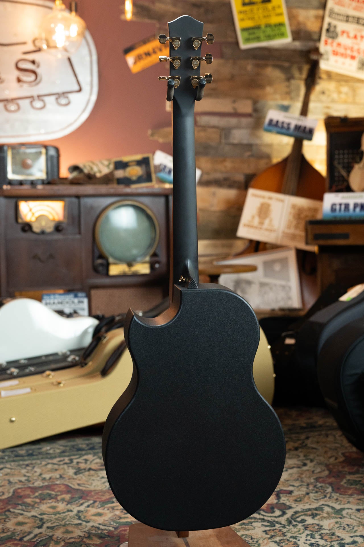 McPherson Sable Series Camo Carbon Fiber Cutaway Guitar w/Black Hardward and LR Baggs Electronics #0048