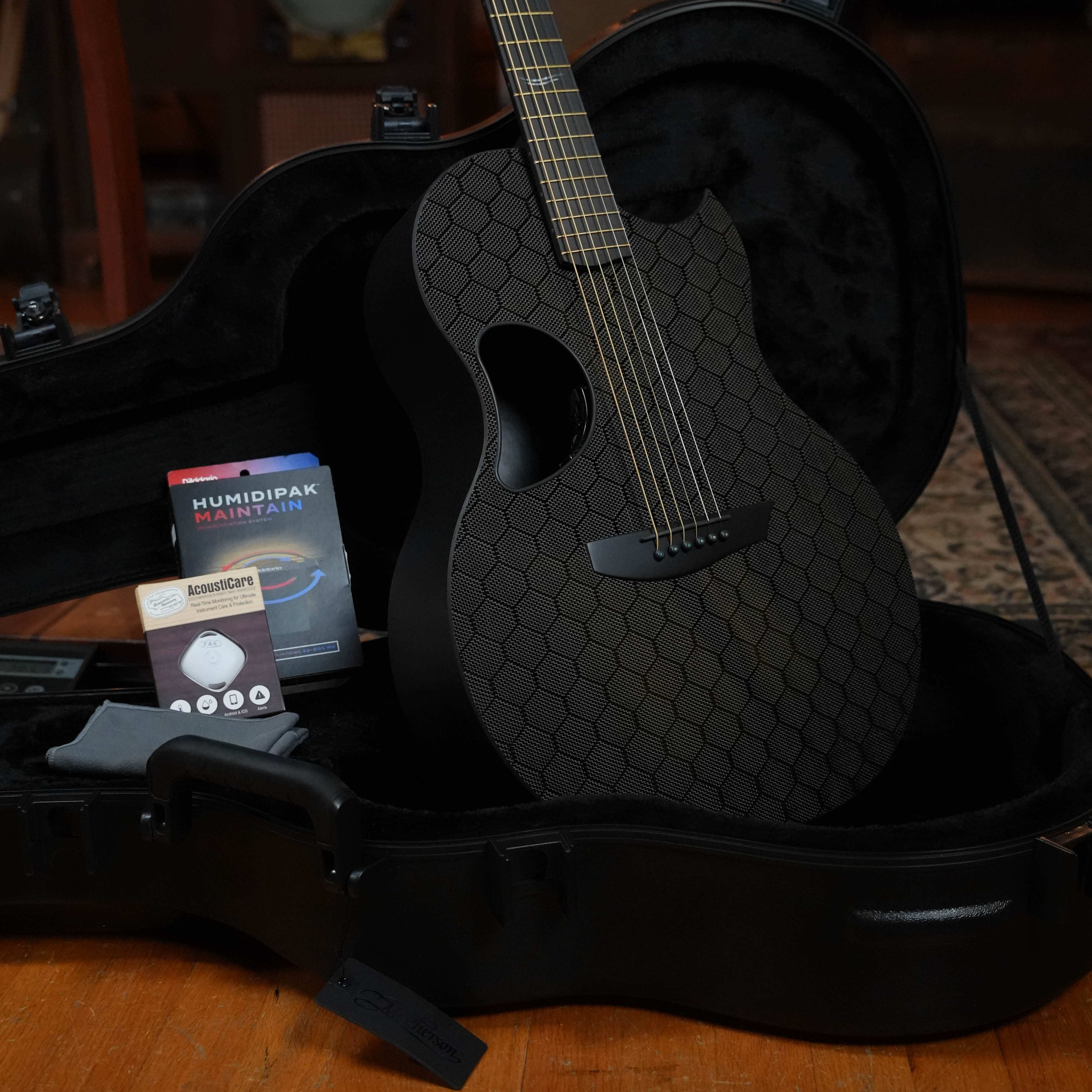 McPherson Sable Series Honeycomb Carbon Fiber Dreadnought Guitar w/Gold Hardware and LR Baggs Anthem #0152