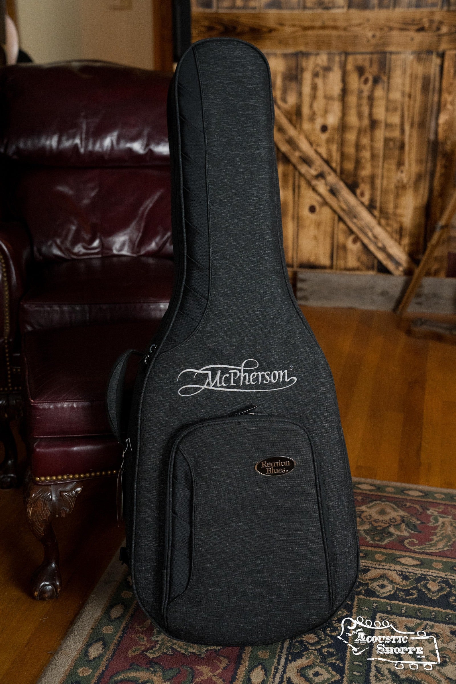 McPherson Blackout Carbon Fiber Sable Standard Top Acoustic Guitar w/ Evo Frets and Black Gotoh Tuners w/ LR Baggs Pickup #2743