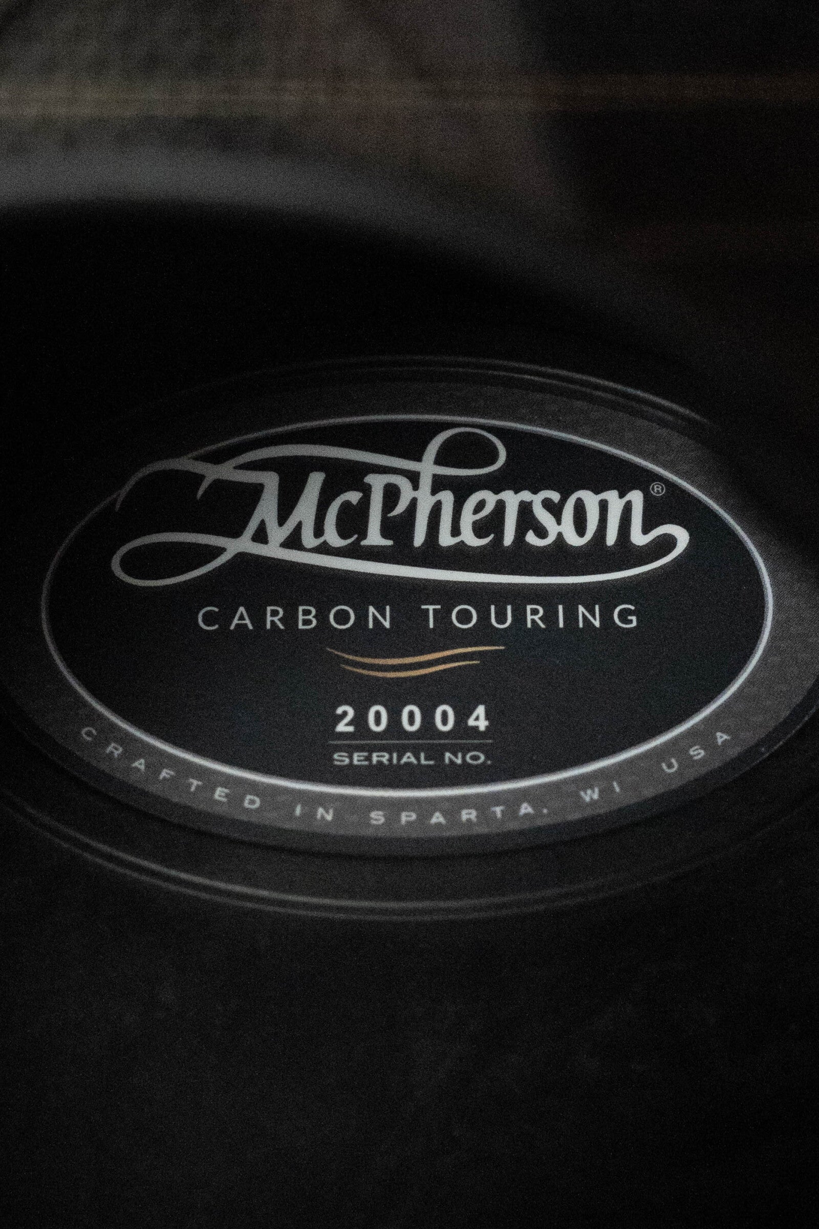 McPherson Carbon Fiber Touring Series Blackout Honeycomb Guitar w/L.R. Baggs Element Pickup #0004
