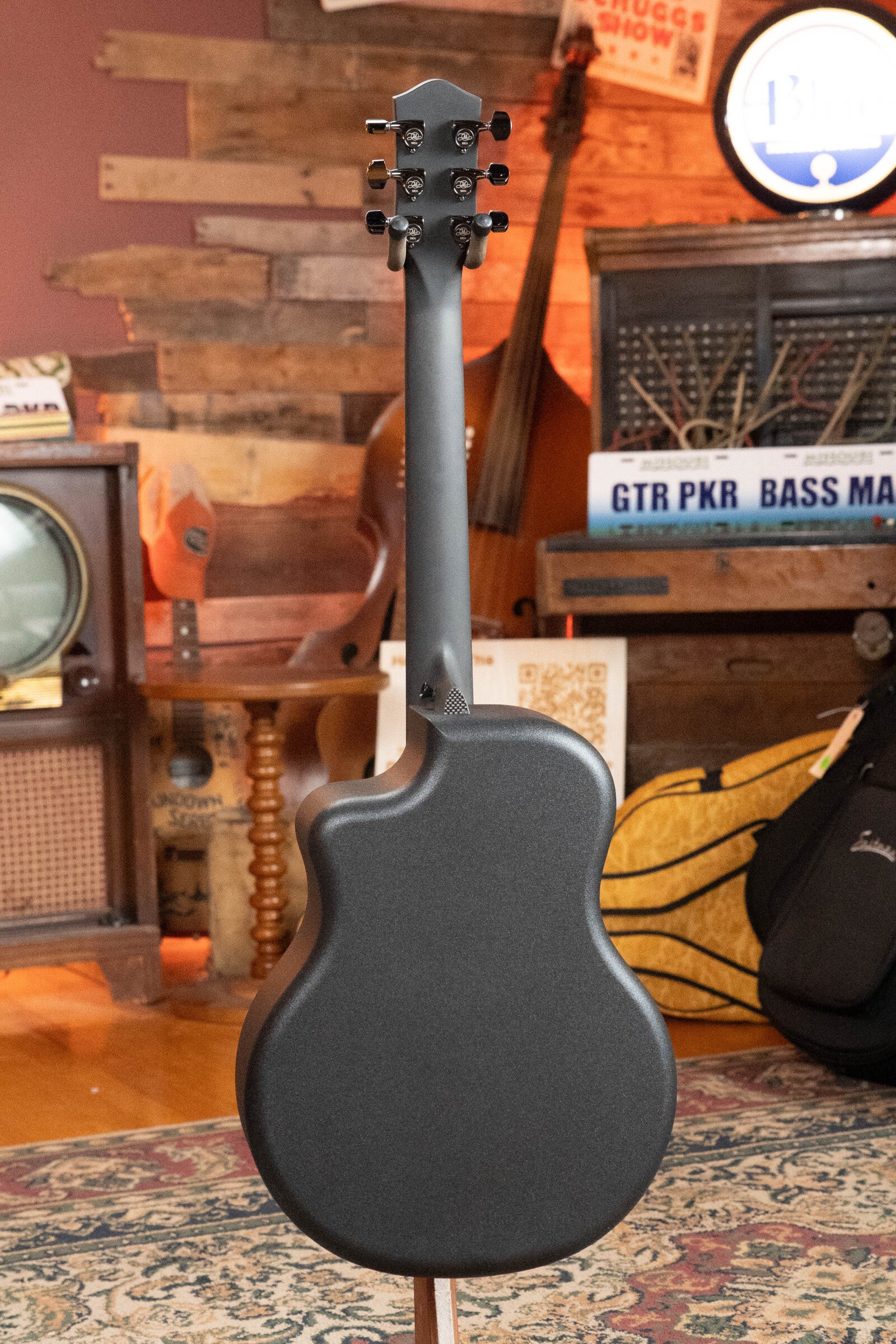 McPherson Carbon Fiber Touring Series Blackout Honeycomb Guitar w/L.R. Baggs Element Pickup #0004