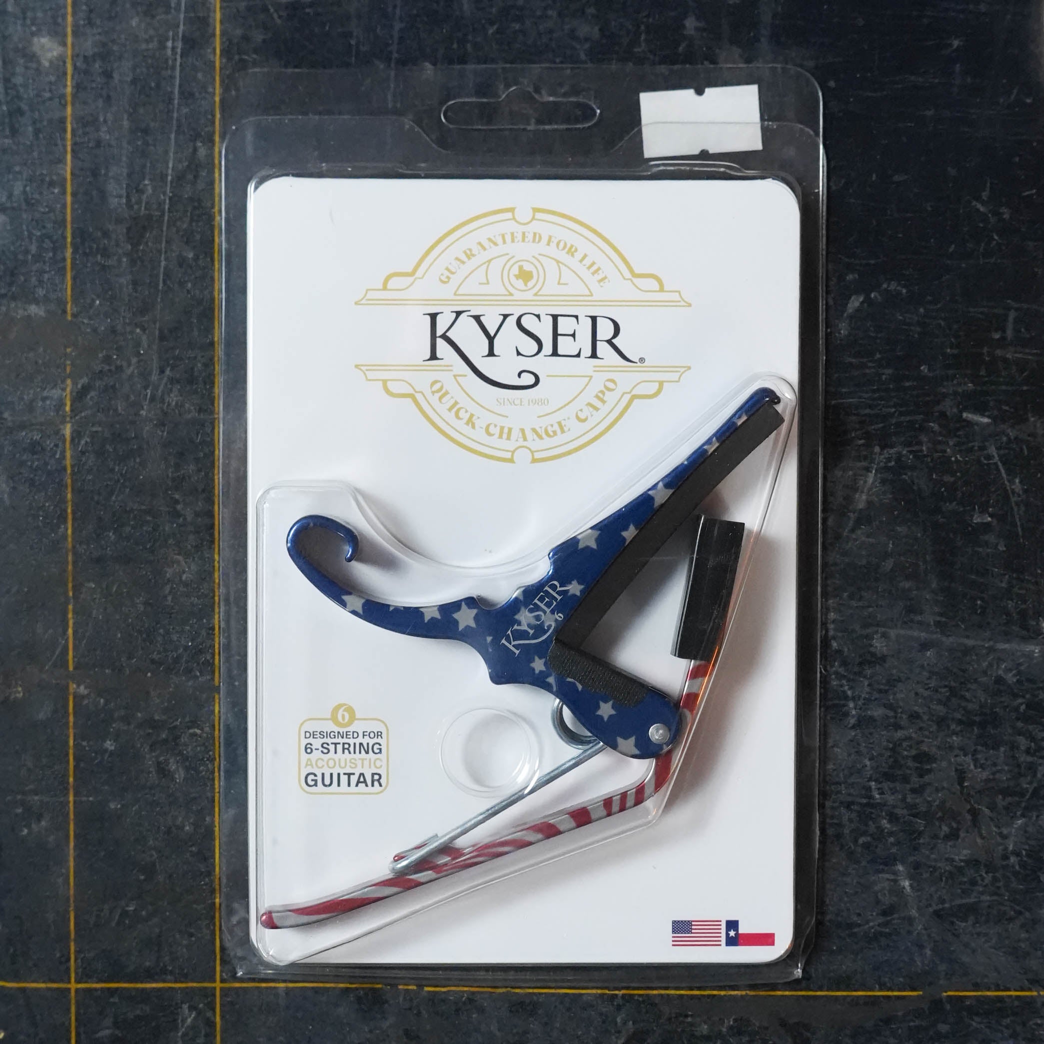 Kyser Acoustic 6 String Stars and Stripes Capo