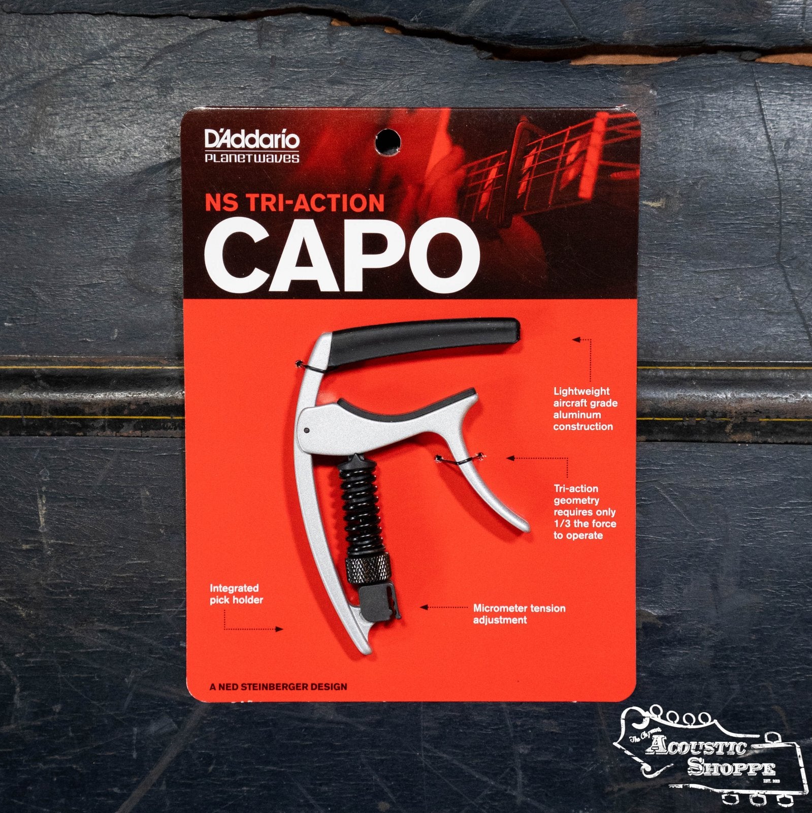 D'Addario/Planet Waves NS Tri-Action Capo PW-CP-09