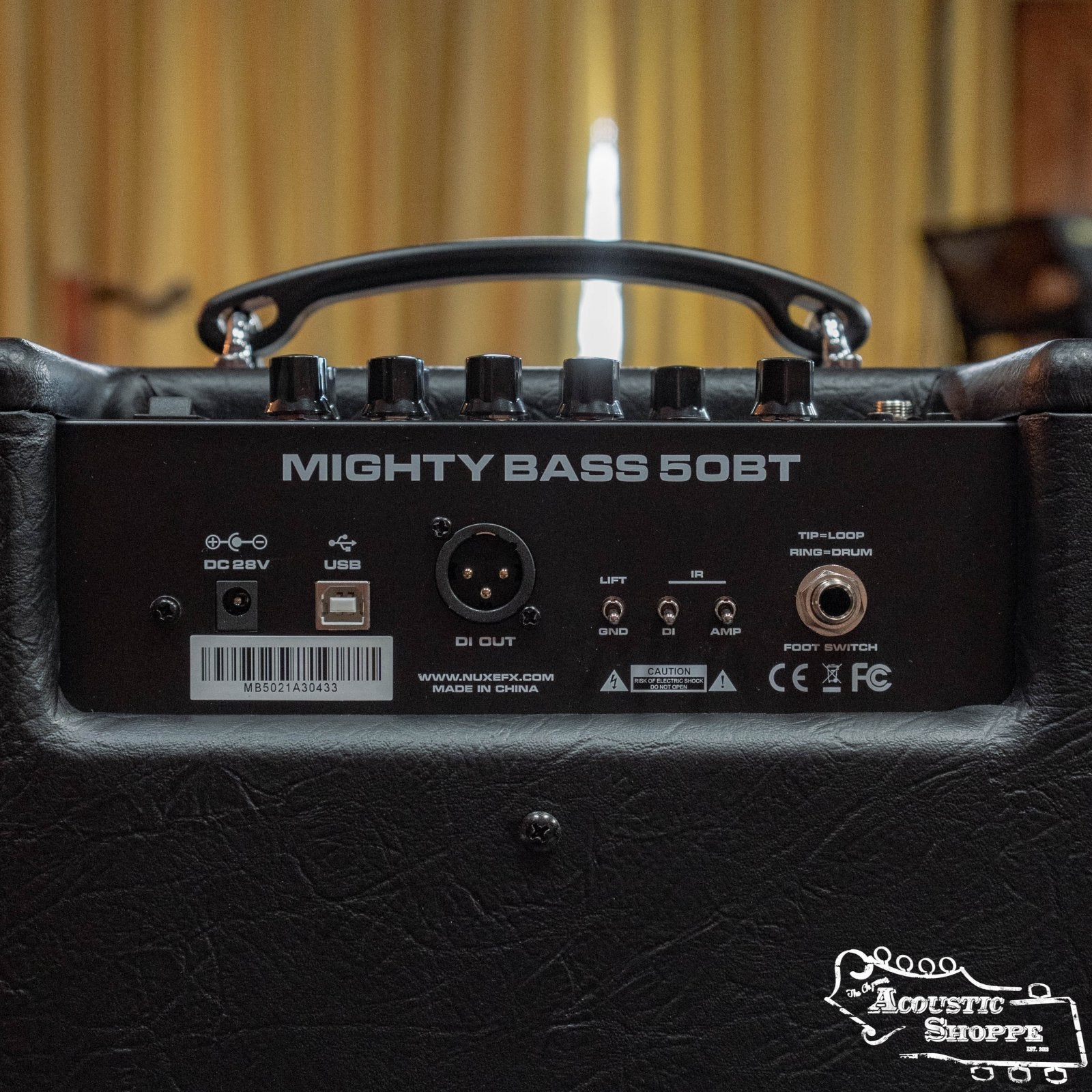 NUX MB50BT Might Bass 50 BT Digital Modeling Bass Amplifier