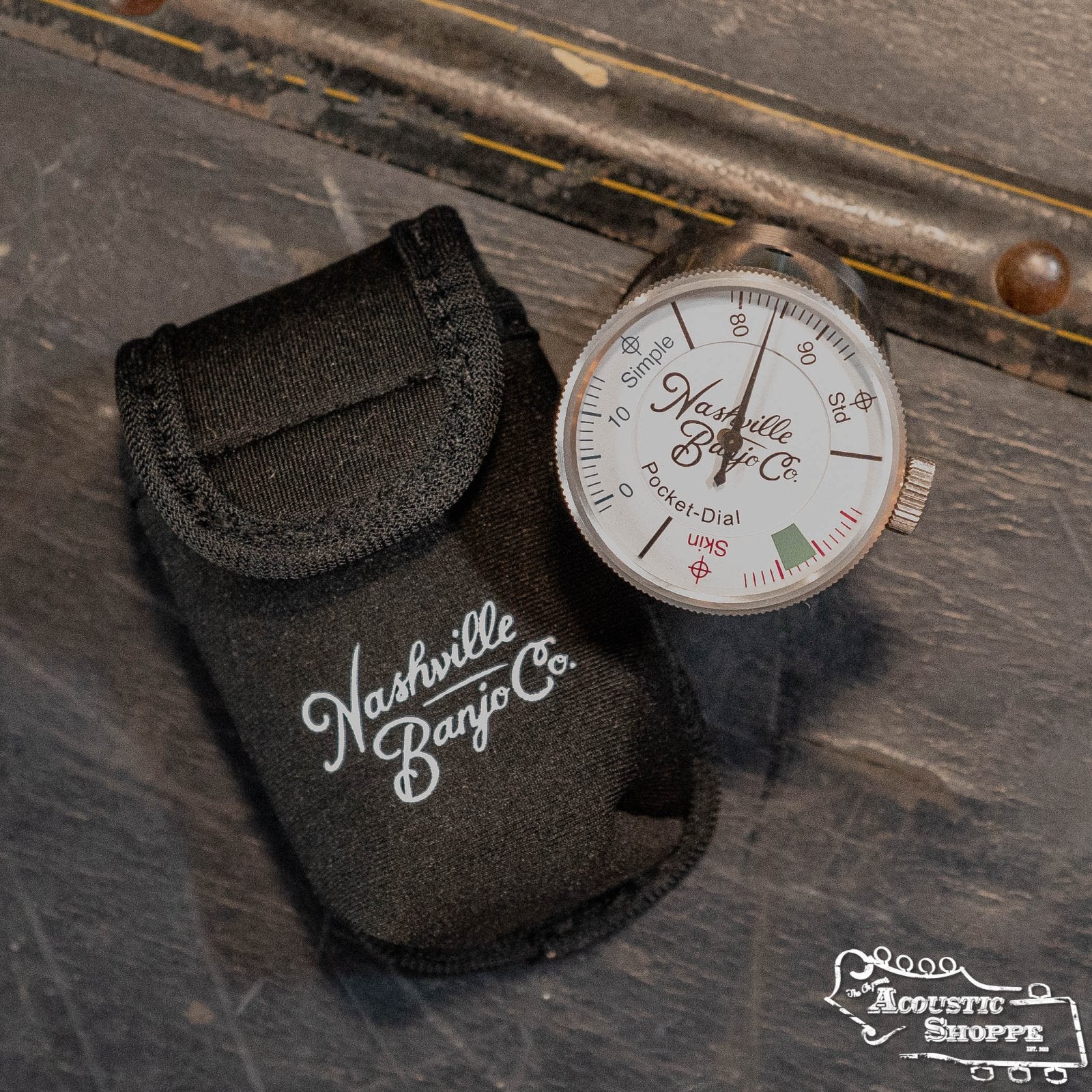 Nashville Banjo Company Pocket Dial w/ case