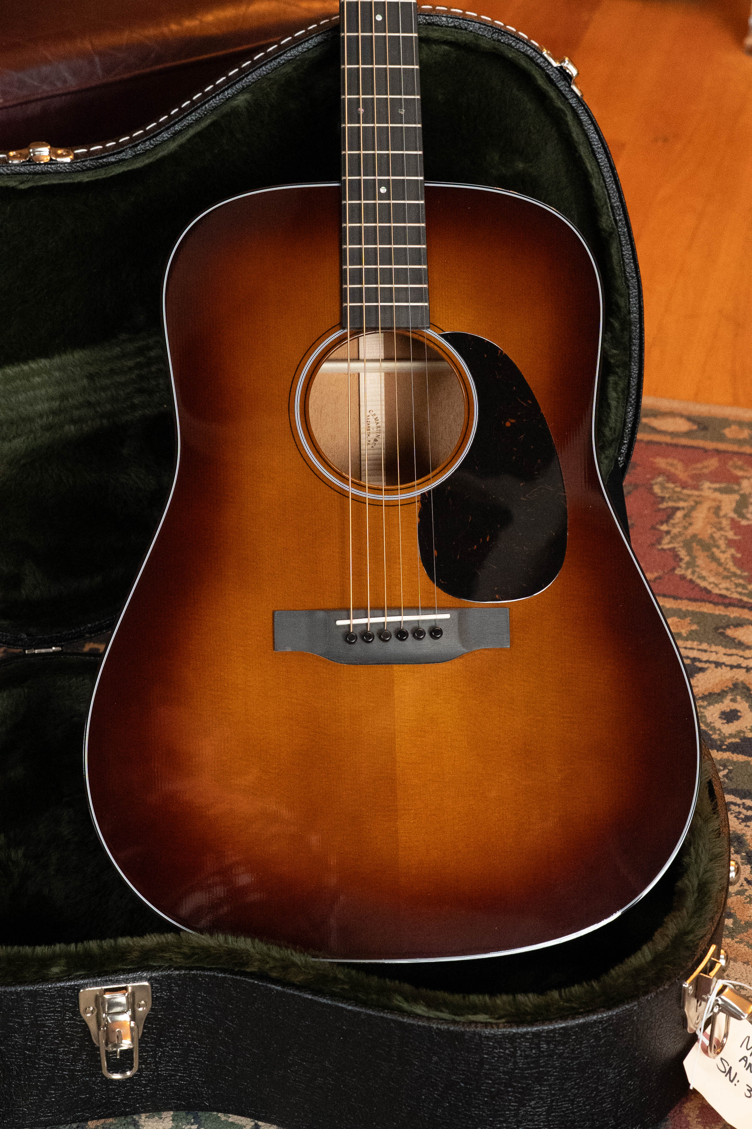 *New 2025 Model* Martin D-18 1933 Gloss Ambertone Spruce/Mahogany Dreadnought Acoustic Guitar # 3234