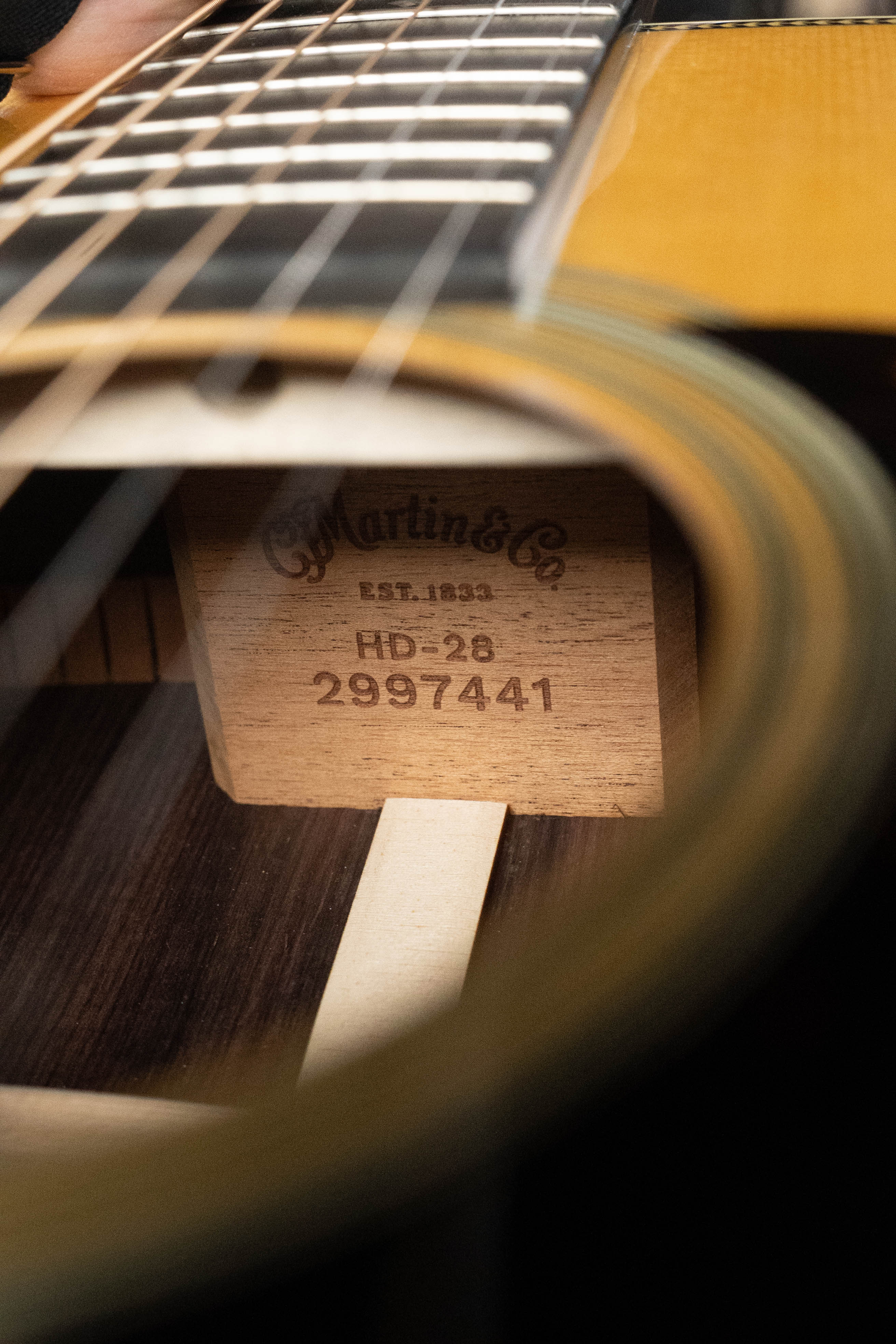 *New 2025 Model* Martin HD-28 Spruce/East Indian Rosewood Dreadnought Acoustic Guitar #7441