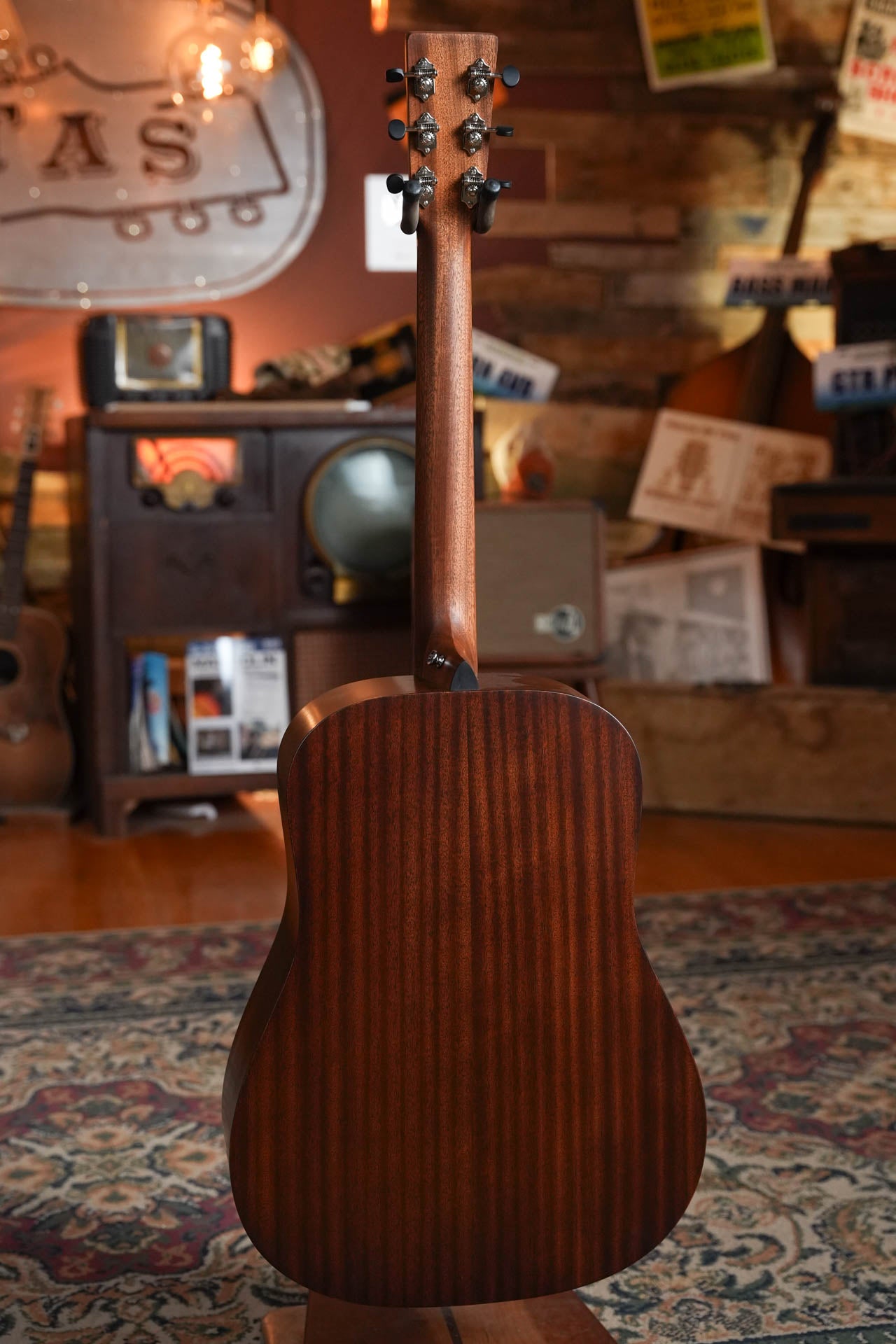 *New 2026 Model* Martin D-10E Retro Road Series Spruce/Sapele Dreadnought Guitar w/Martin Electronics #4286