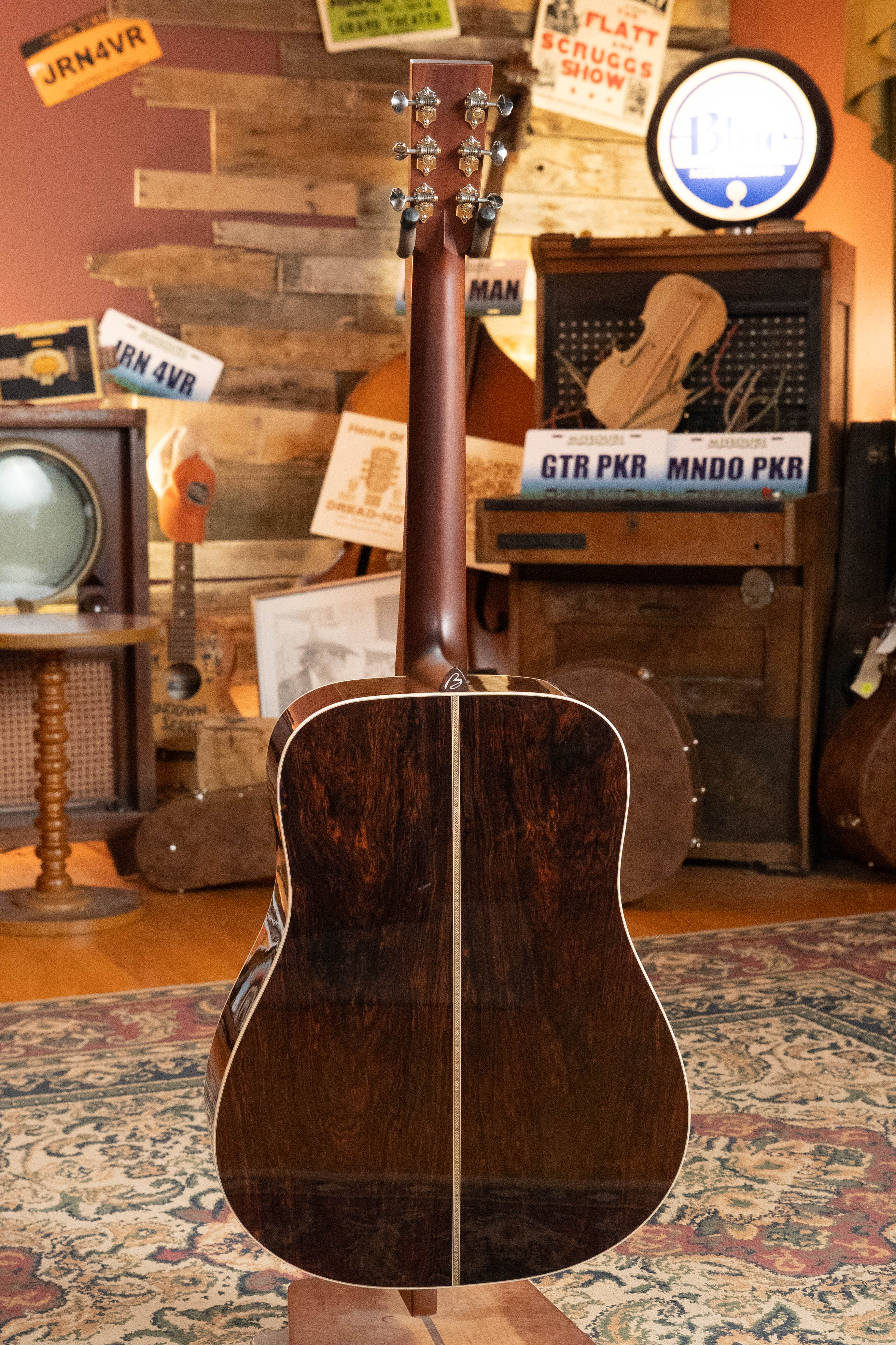 *New 2026 Model* Boucher BG-252 Adirondack/Rosewood Bluegrass Goose Dreadnought Acoustic Guitar #1013