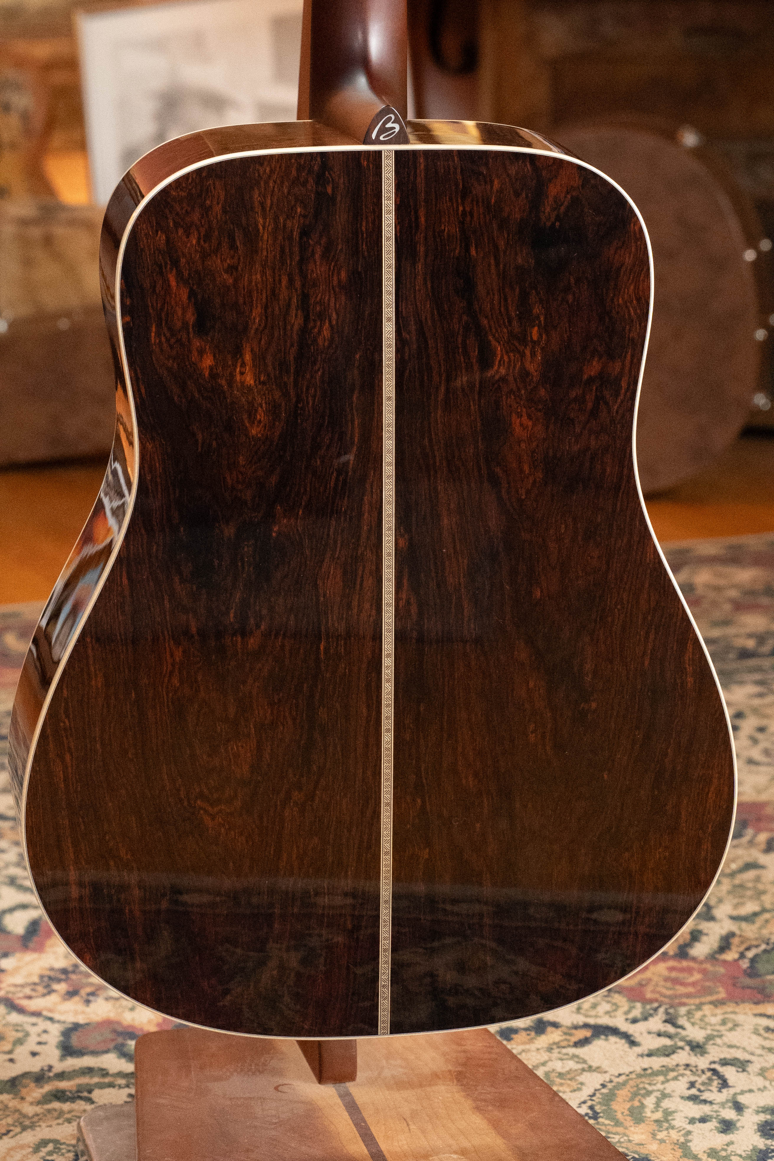 *New 2026 Model* Boucher BG-252 Adirondack/Rosewood Bluegrass Goose Dreadnought Acoustic Guitar #1013