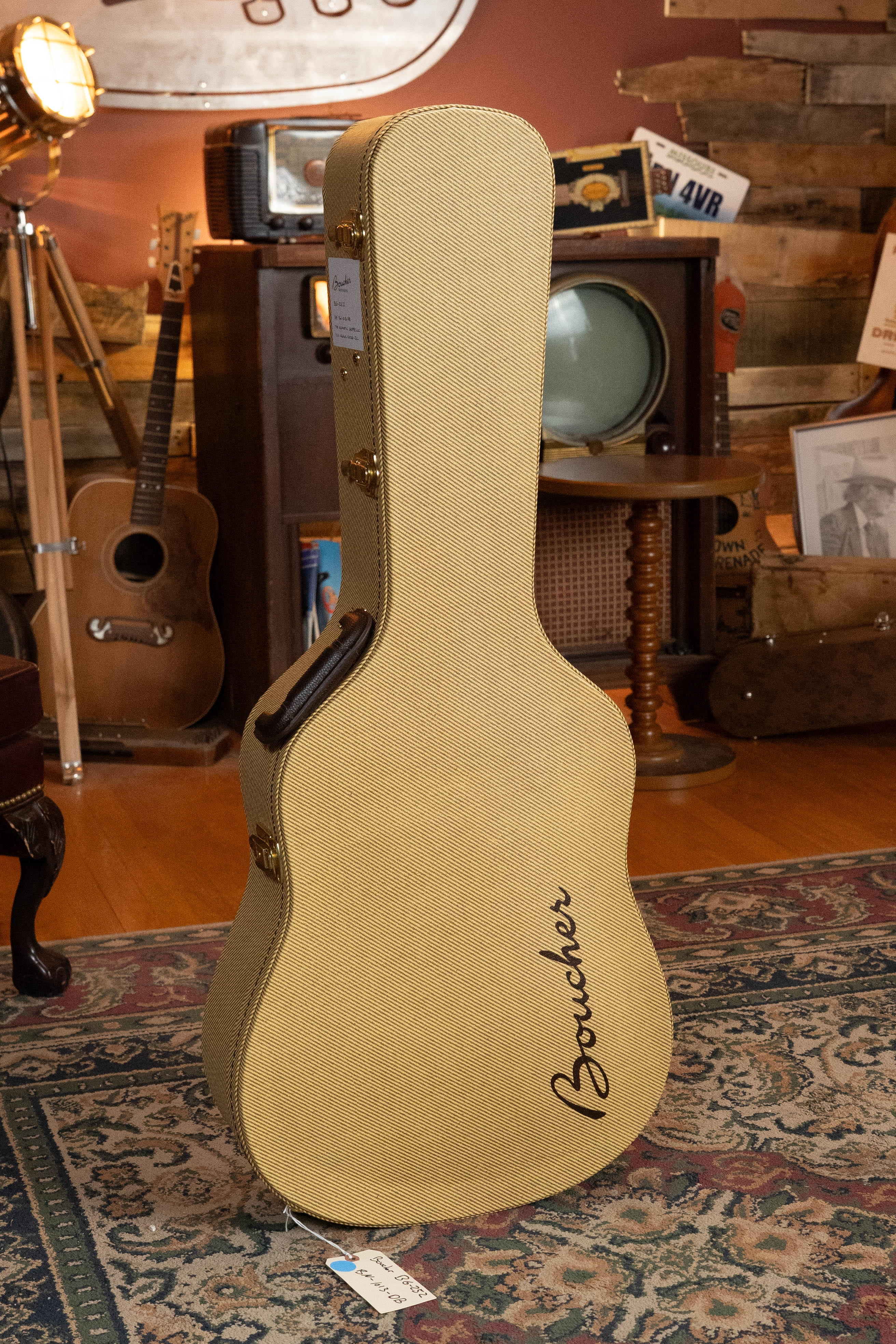 *New 2026 Model* Boucher BG-252 Adirondack/Rosewood Bluegrass Goose Dreadnought Acoustic Guitar #1013