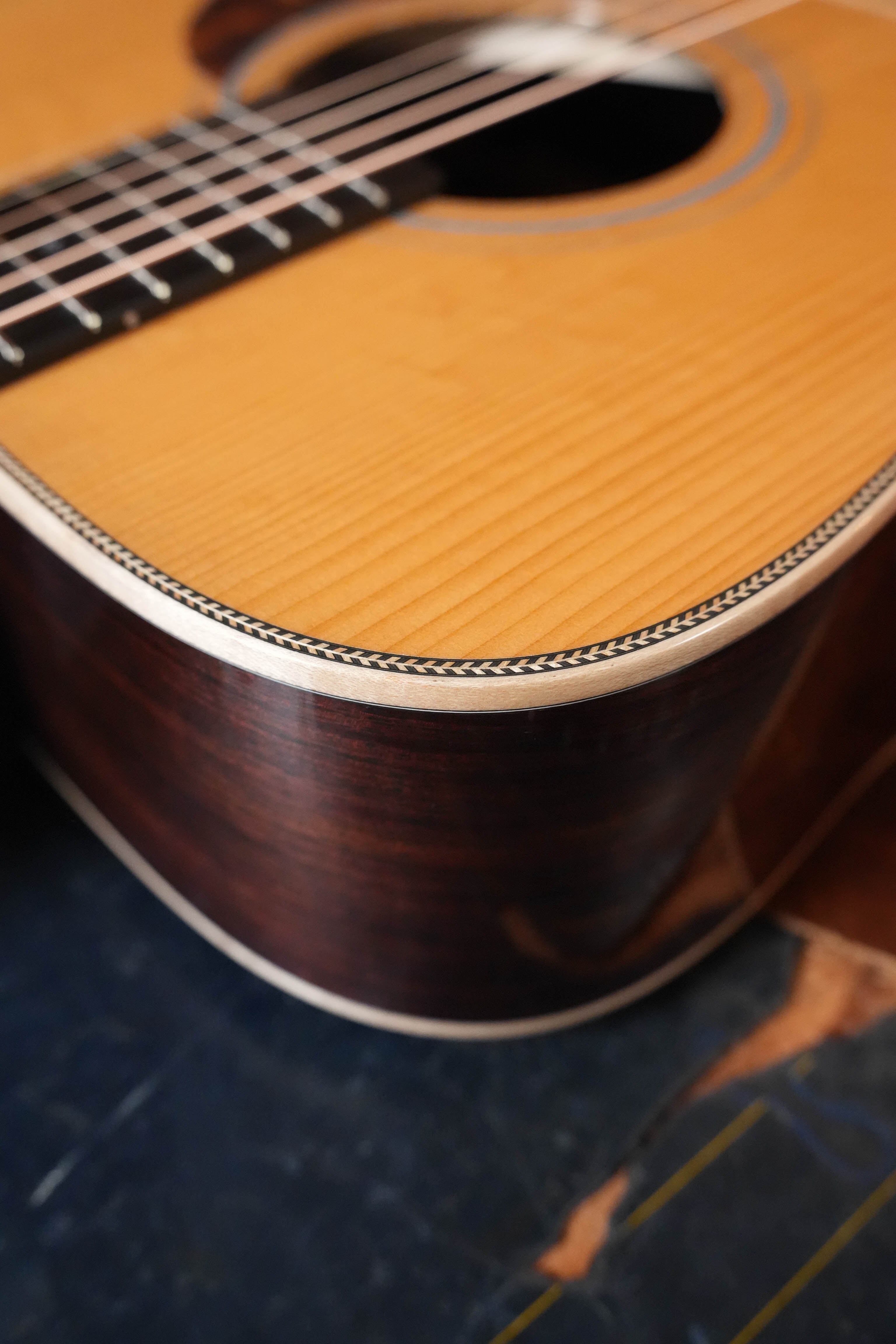 *New 2026 Model* Boucher BG-52-G Torrefied Adirondack/Rosewood Bluegrass Goose Gold Pack Dreadnought Acoustic Guitar #1410
