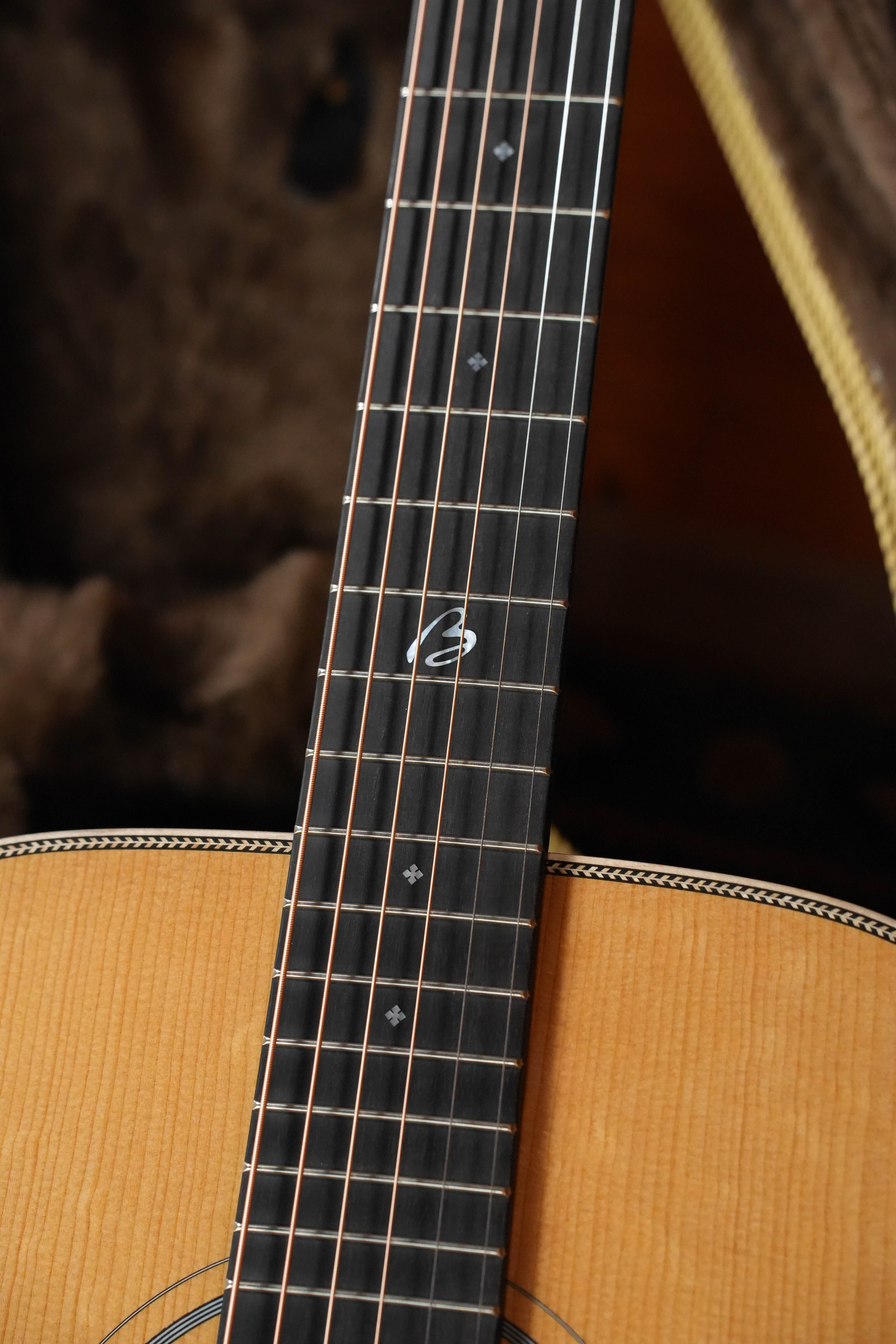 *New 2026 Model* Boucher BG-52-G Torrefied Adirondack/Rosewood Bluegrass Goose Gold Pack Dreadnought Acoustic Guitar #1410
