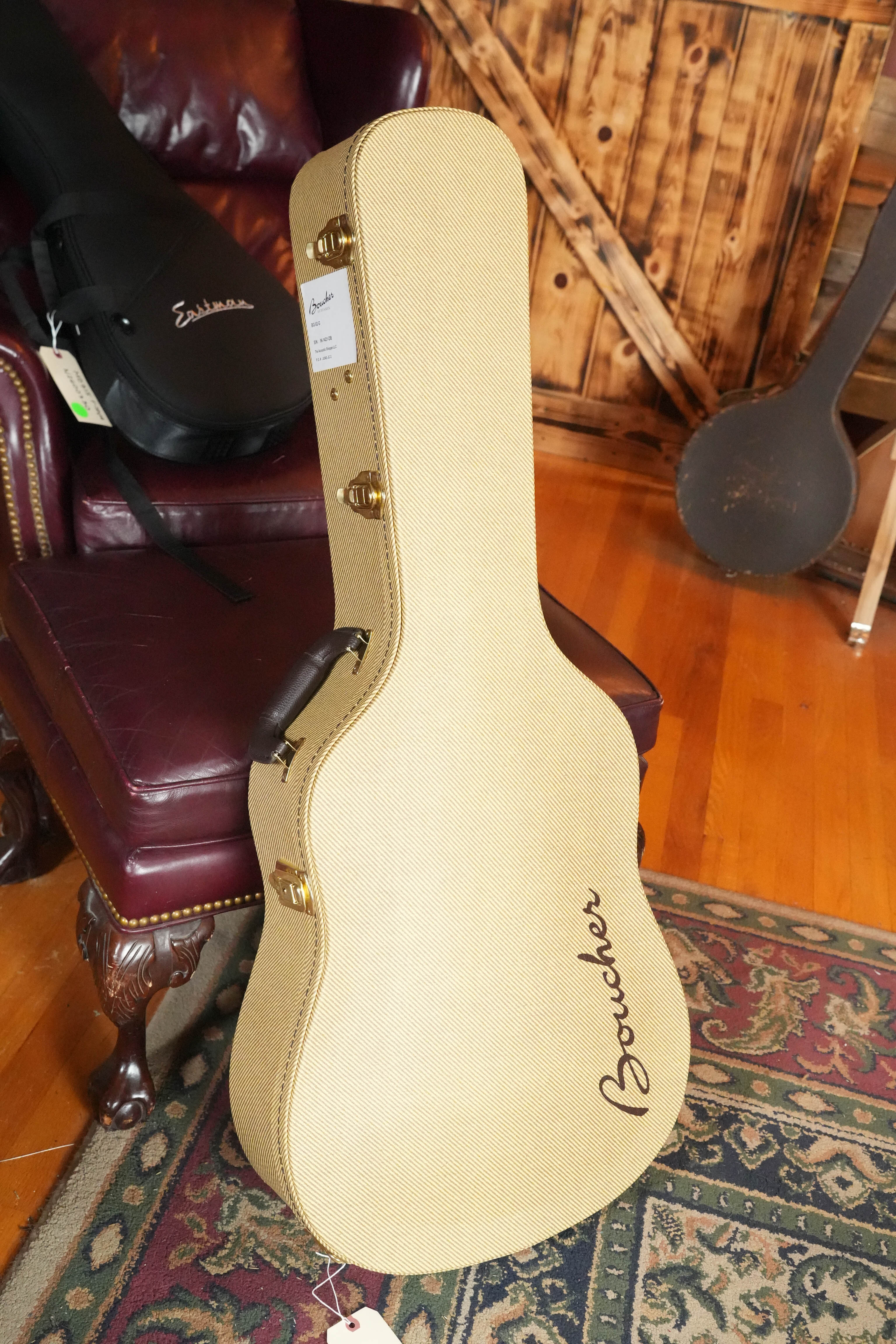 *New 2026 Model* Boucher BG-52-G Torrefied Adirondack/Rosewood Bluegrass Goose Gold Pack Dreadnought Acoustic Guitar #1421