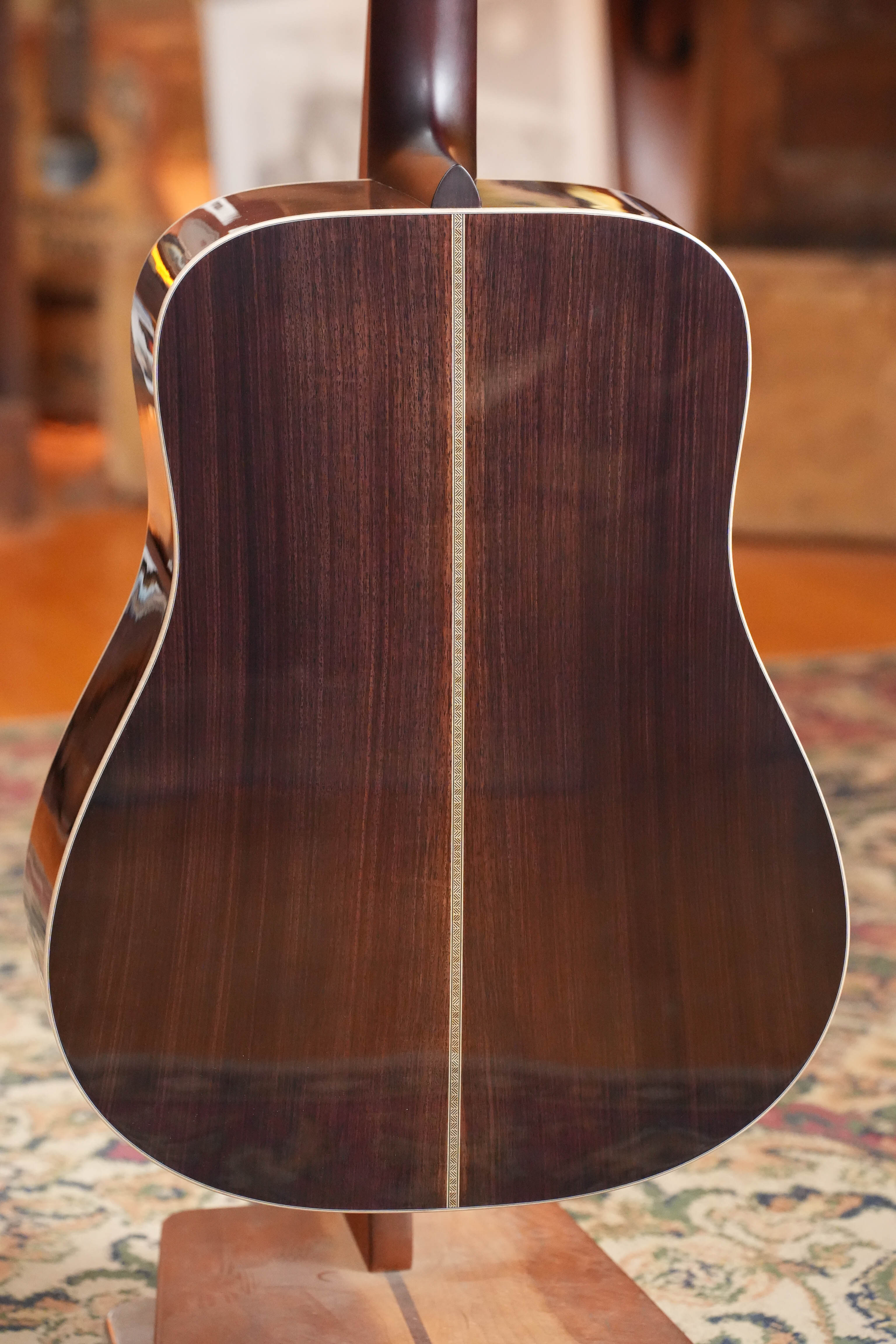 *New 2026 Model* Boucher BG-52 Adirondack/Rosewood Bluegrass Goose Amberburst Dreadnought Acoustic Guitar #1397