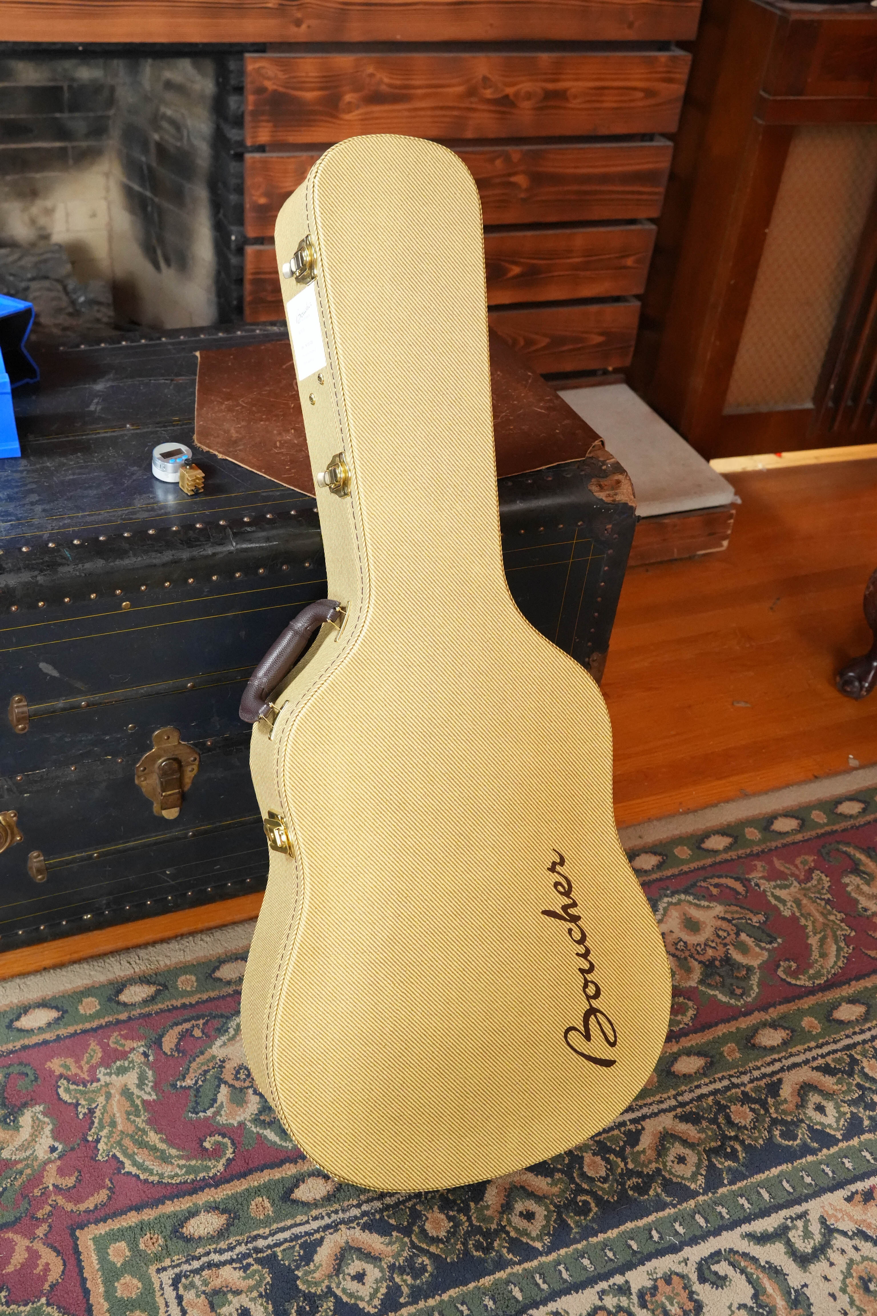 *New 2026 Model* Boucher BG-52 Adirondack/Rosewood Bluegrass Goose Amberburst Dreadnought Acoustic Guitar #1397