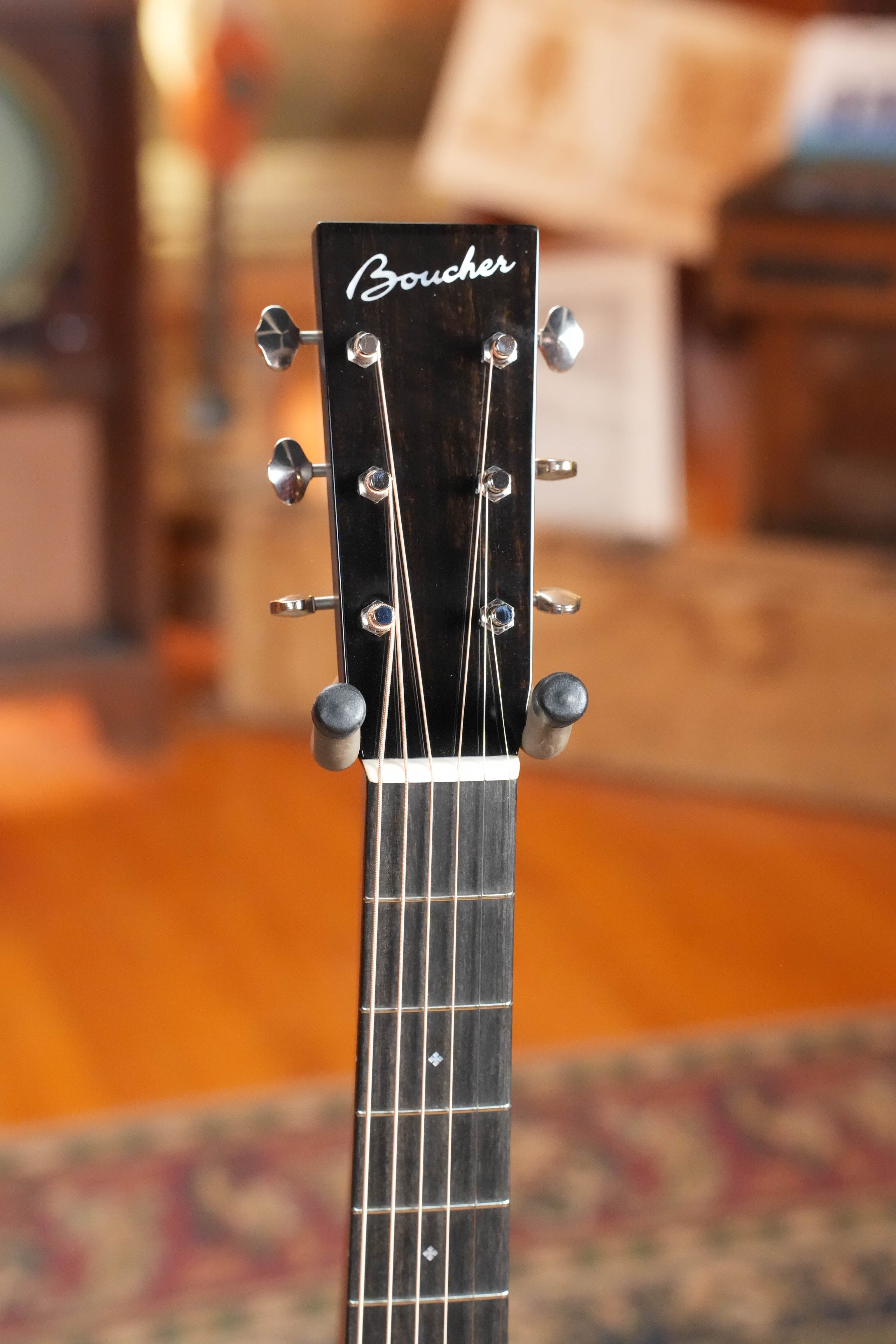 *New 2026 Model* Boucher BG-52 Adirondack/Rosewood Bluegrass Goose Amberburst Dreadnought Acoustic Guitar #1397