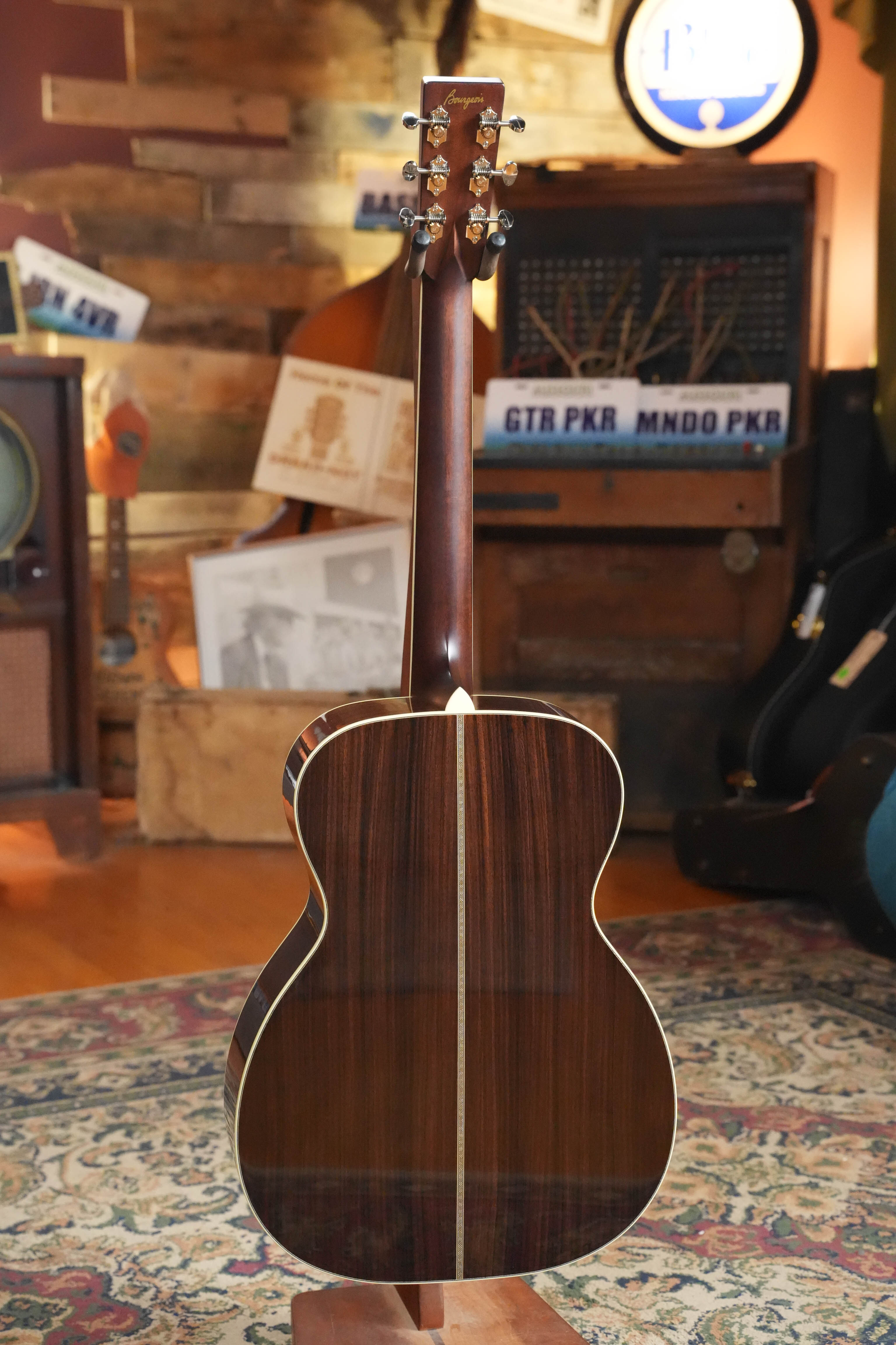 *New 2026 Model* Bourgeois Large Soundhole Touchstone Series OM Acoustic Guitar #1303