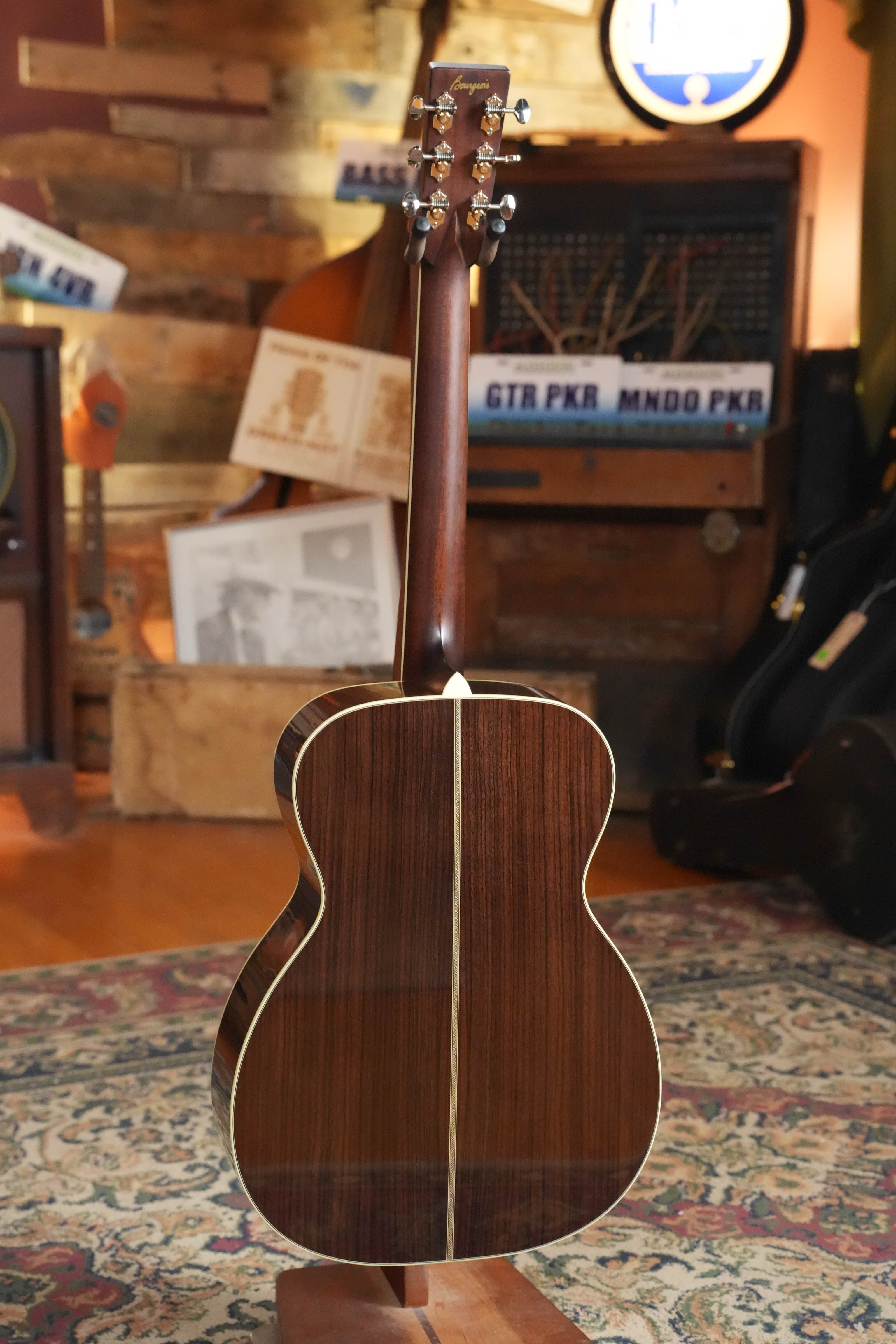*New 2026 Model* Bourgeois Large Soundhole Touchstone Series OM Acoustic Guitar #2210