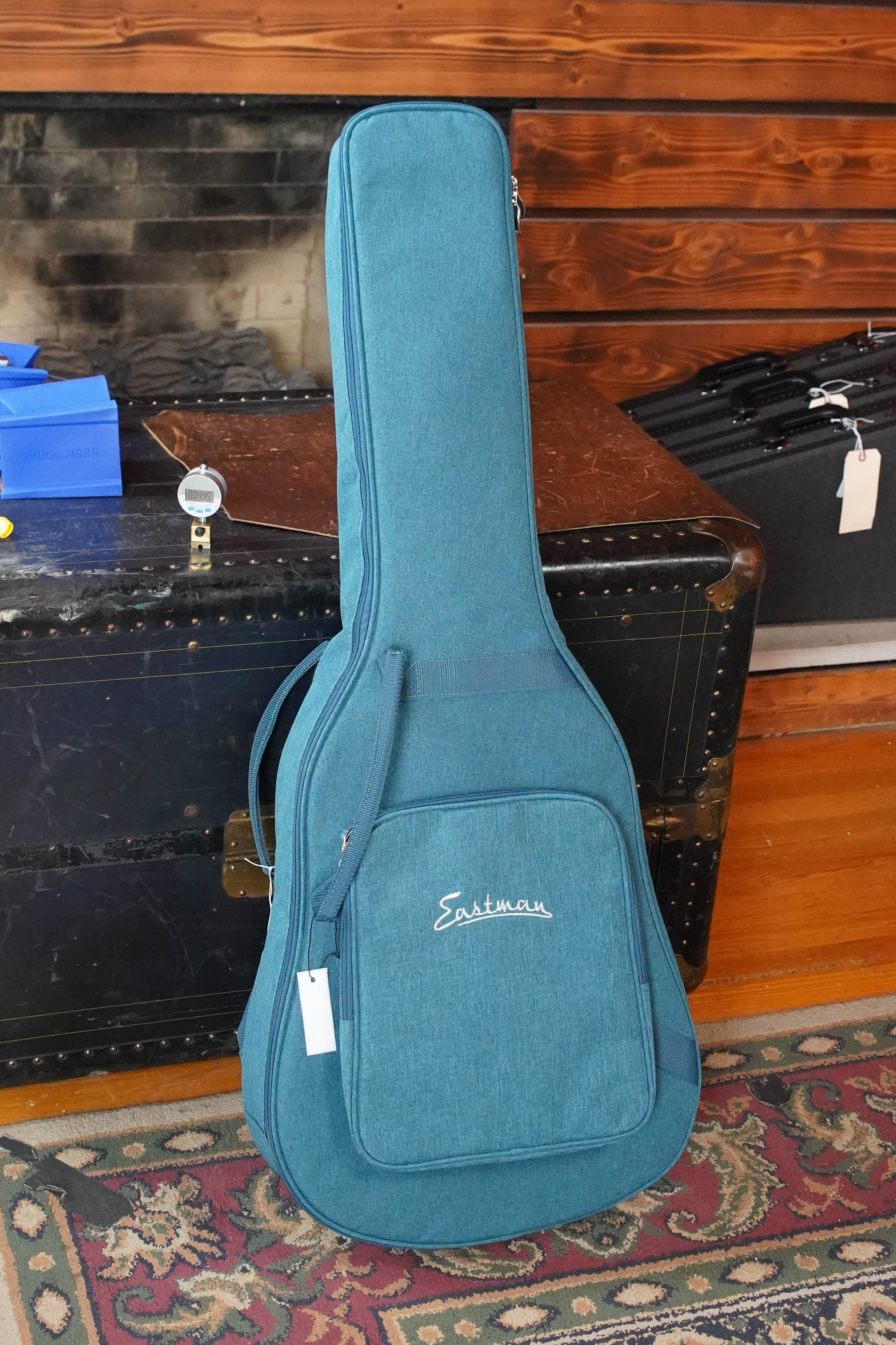 *New 2026 Model* Eastman PCH3-GACE-FB Sitka/Laminated Maple Faded Blue Gloss Grand Auditorium Cutaway Guitar w/Electronics #4543