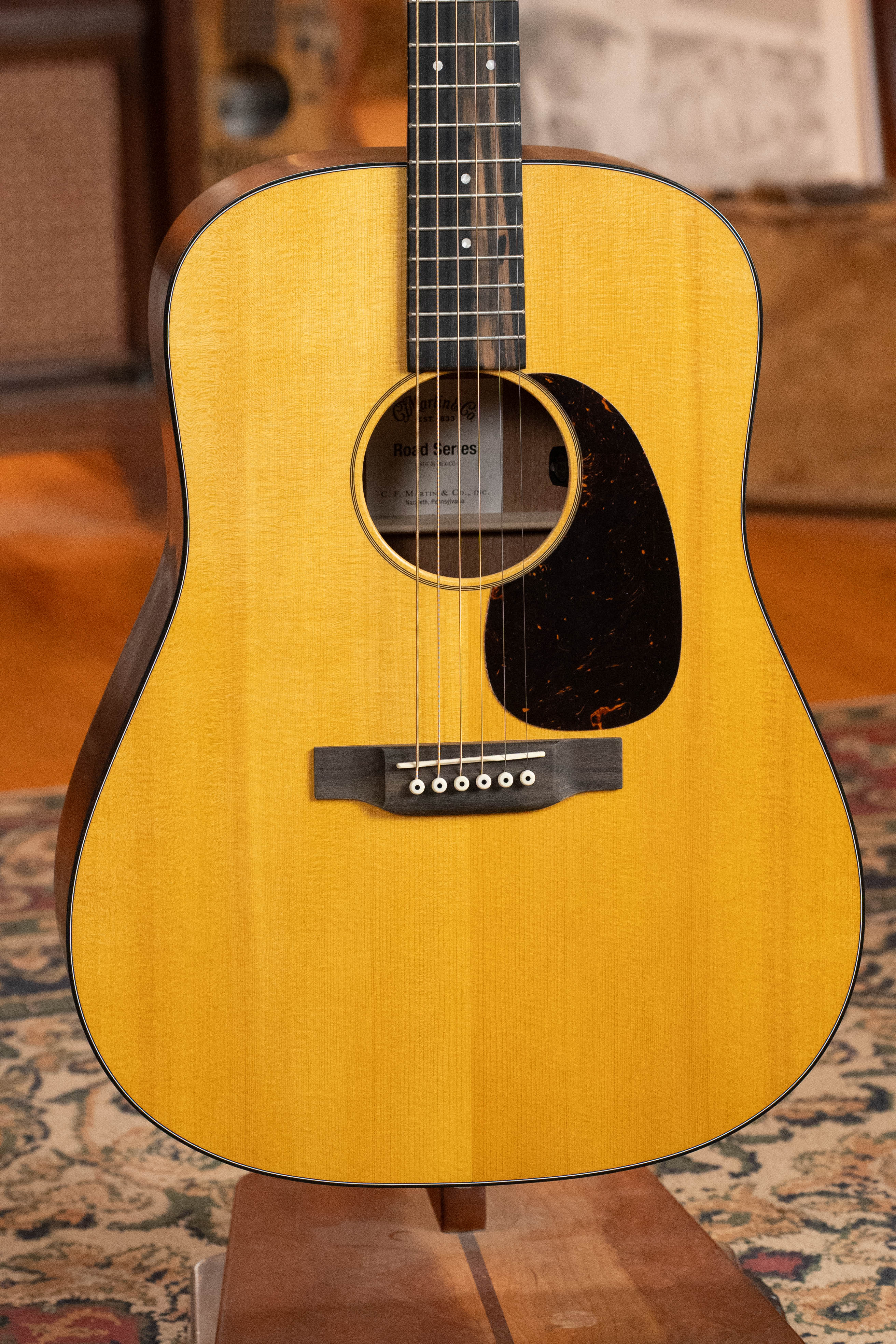 *New 2026 Model* Martin D-10E Retro Road Series Spruce/Sapele Dreadnought Guitar w/Martin Electronics #1346