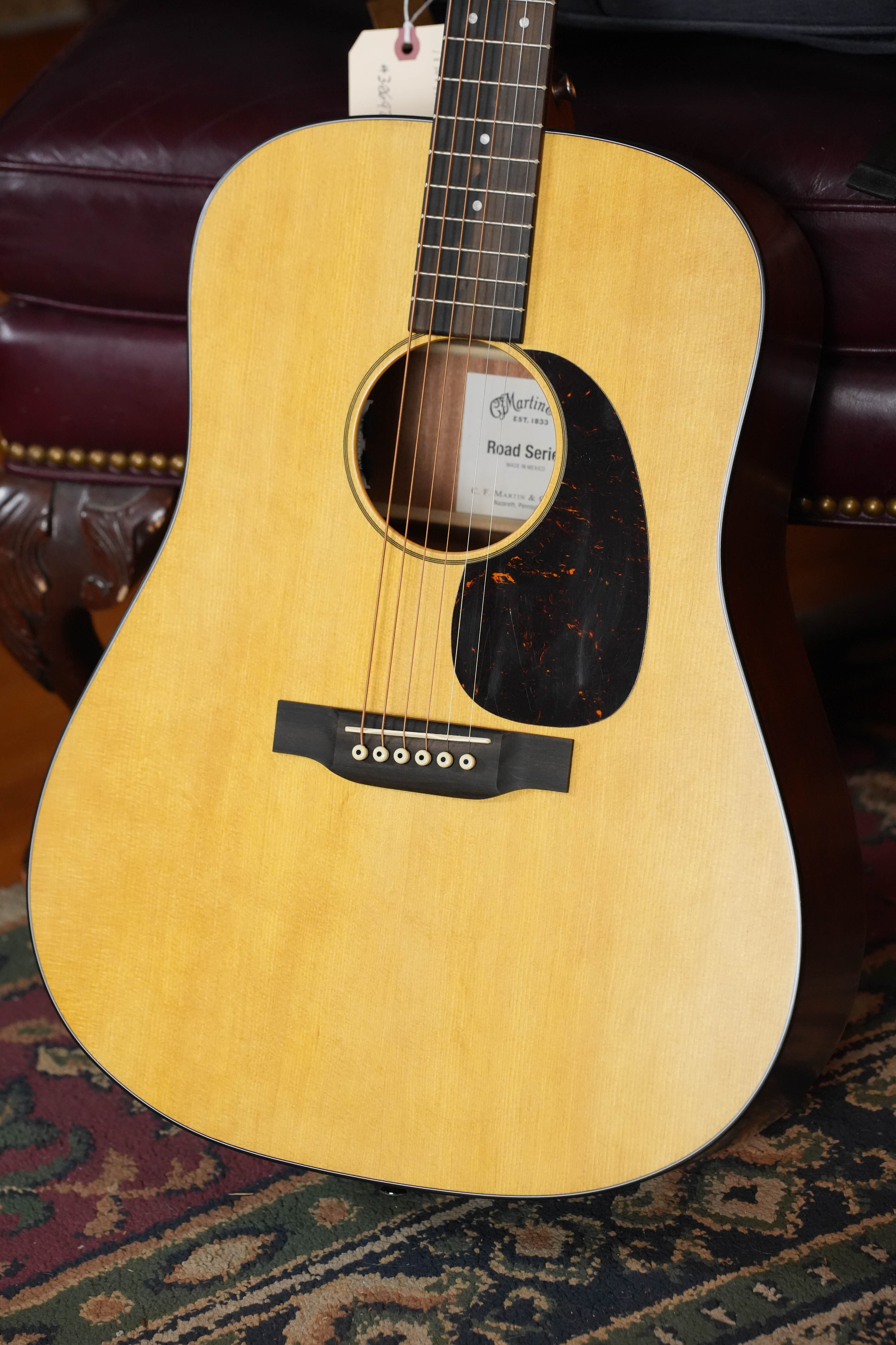 *New 2026 Model* Martin D-10E Retro Road Series Spruce/Sapele Dreadnought Guitar w/Martin Electronics #9275