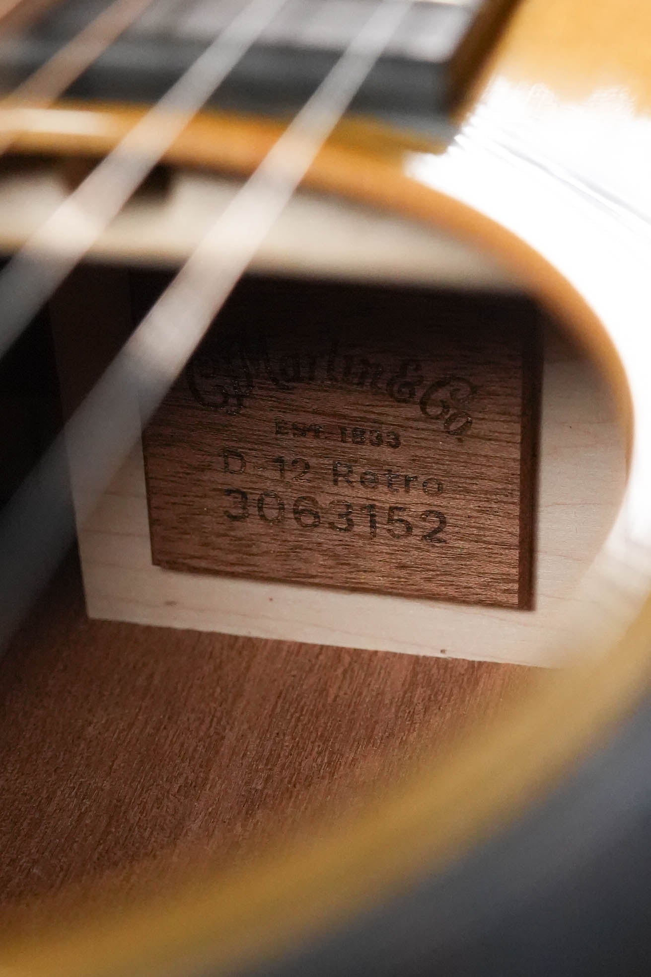 *New 2026 Model* Martin D-12E Retro Road Series Spruce/Sapele Dreadnought Guitar w/Martin Electronics #3152