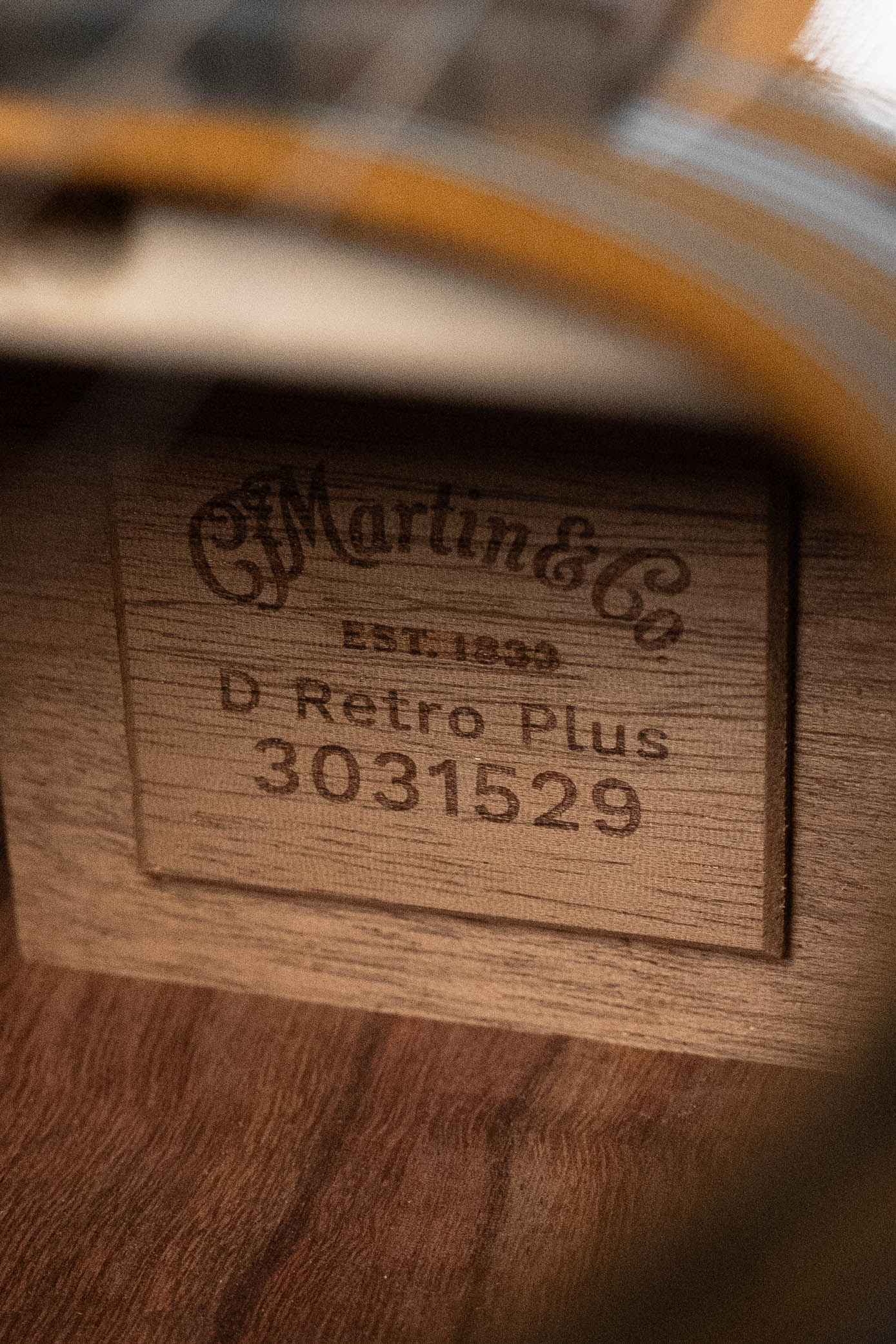 *New 2026 Model* Martin DE Retro Plus Road Series Torrefied Spruce/Granadillo Dreadnought Guitar w/LR Baggs Electronics #1529