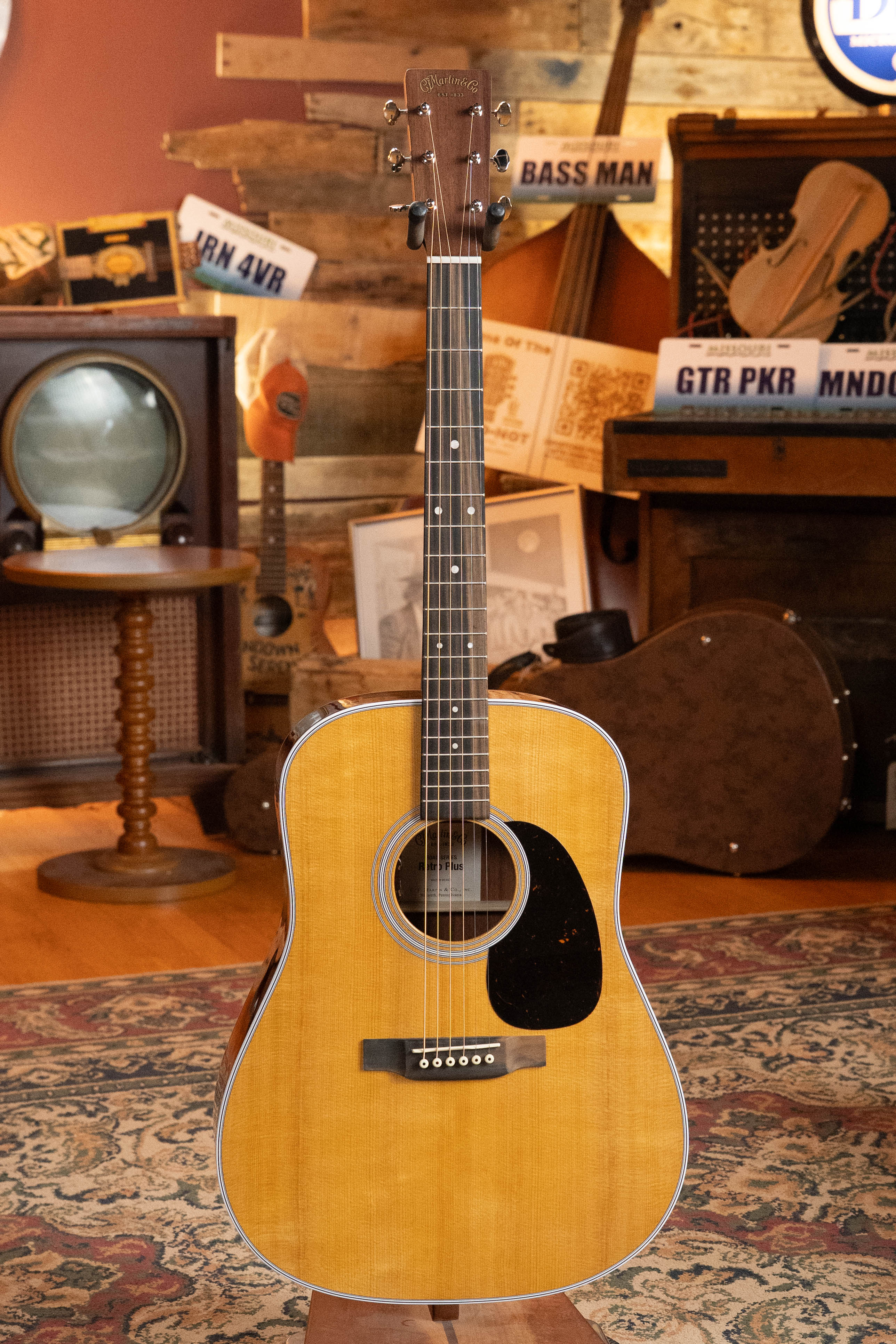 *New 2026 Model* Martin DE Retro Plus Road Series Torrefied Spruce/Granadillo Dreadnought Guitar w/LR Baggs Electronics #1529