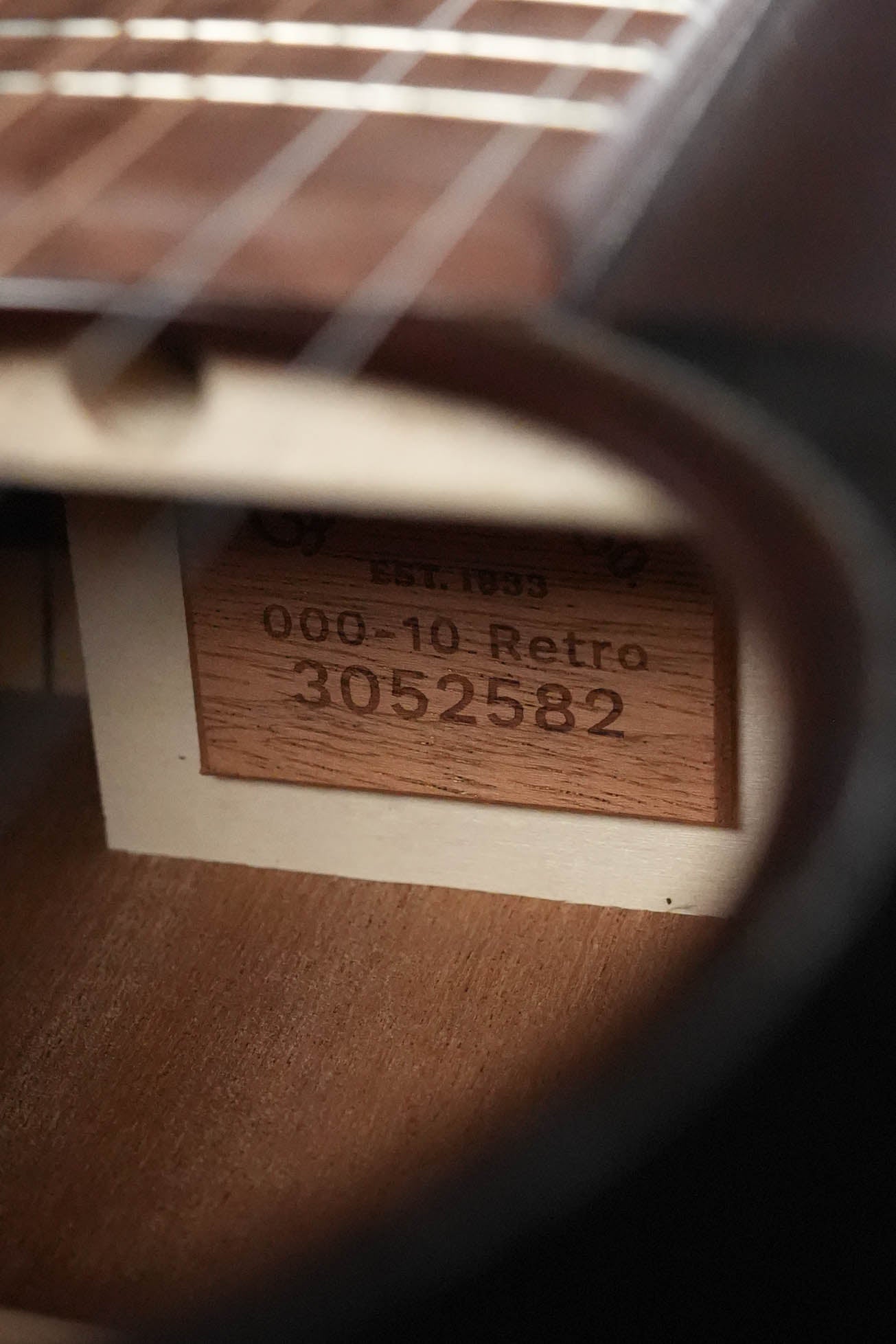 *New 2026 Model* Martin OOO-10E Retro Road Series All Sapele OOO Guitar w/Martin Electronics #2582