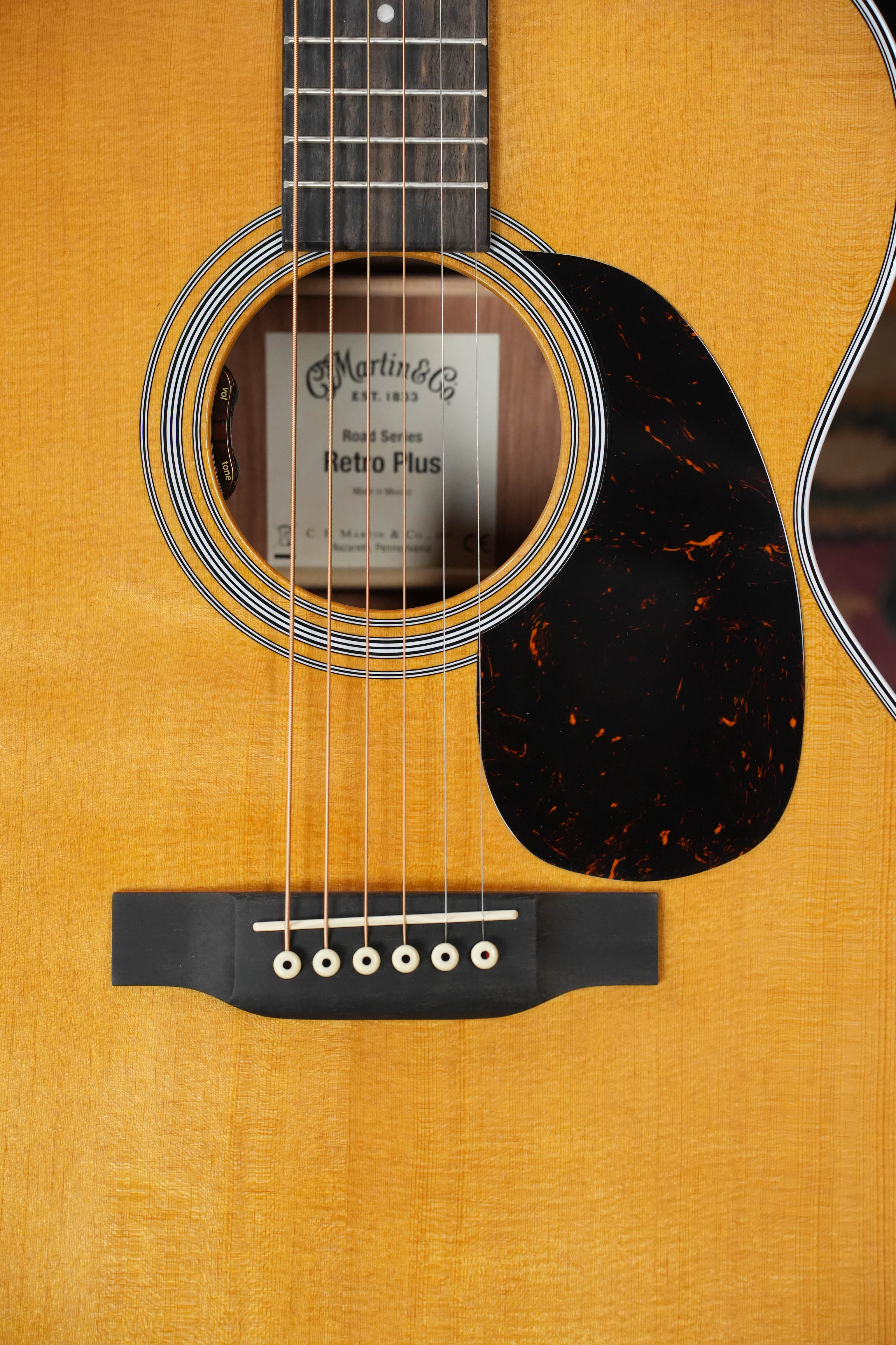 *New 2026 Model* Martin OOOE Retro Plus Road Series Torrefied Spruce/Granadillo OOO Guitar w/LR Baggs Electronics #1269