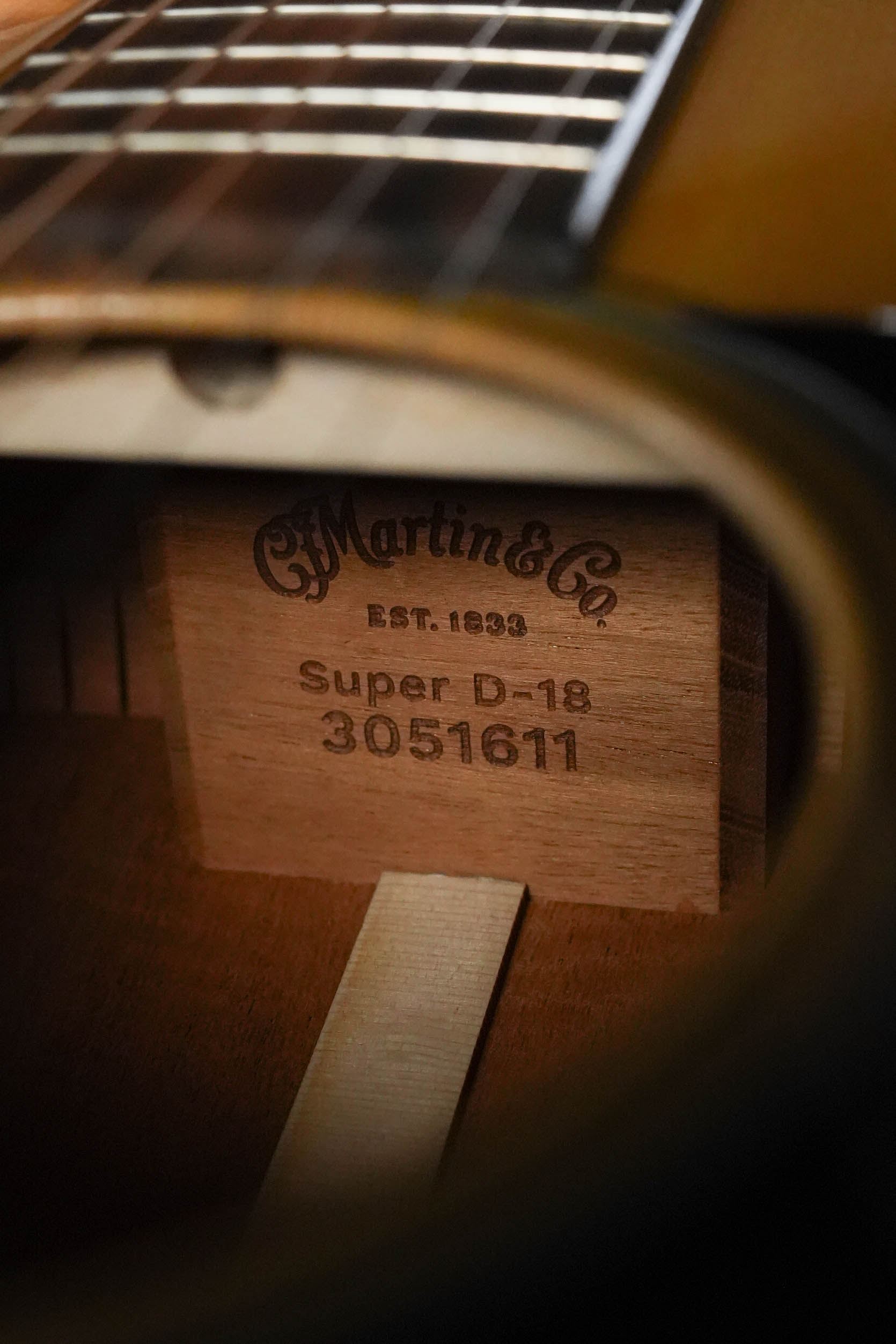 *New 2026 Model* Martin Super D-18 Spruce/Mahogany Dreadnought Acoustic Guitar #1611