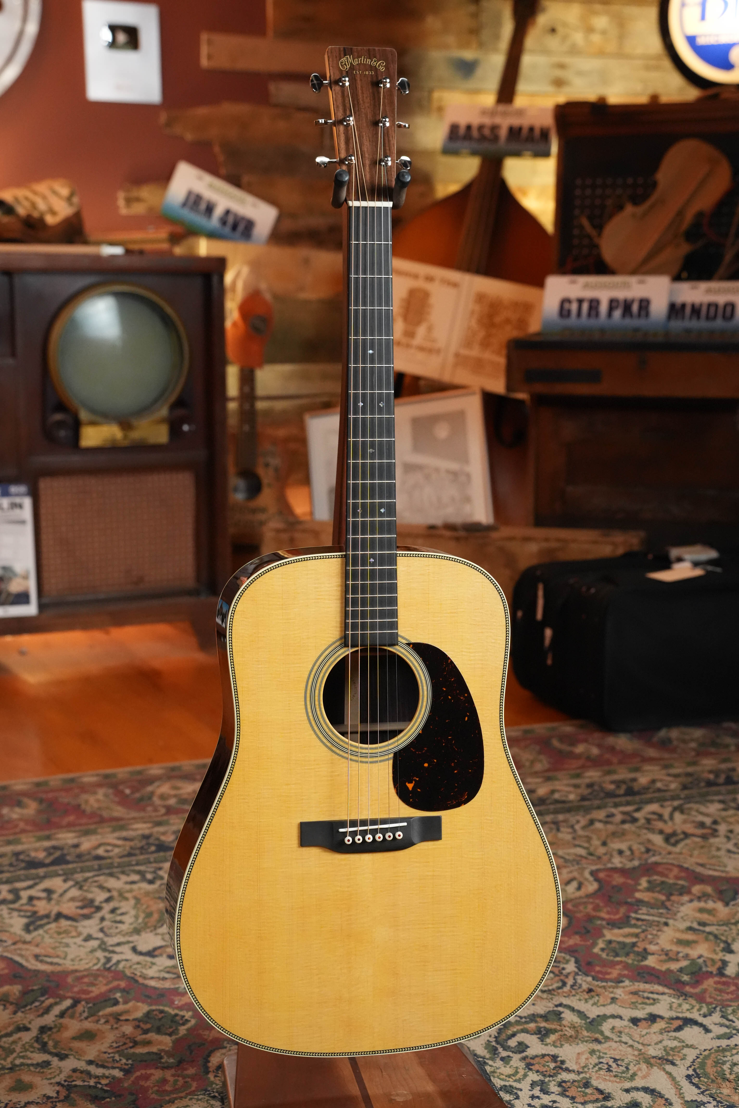 *New 2026 Model* Martin Super HD-28 Spruce/Indian Rosewood Dreadnought Acoustic Guitar #5773