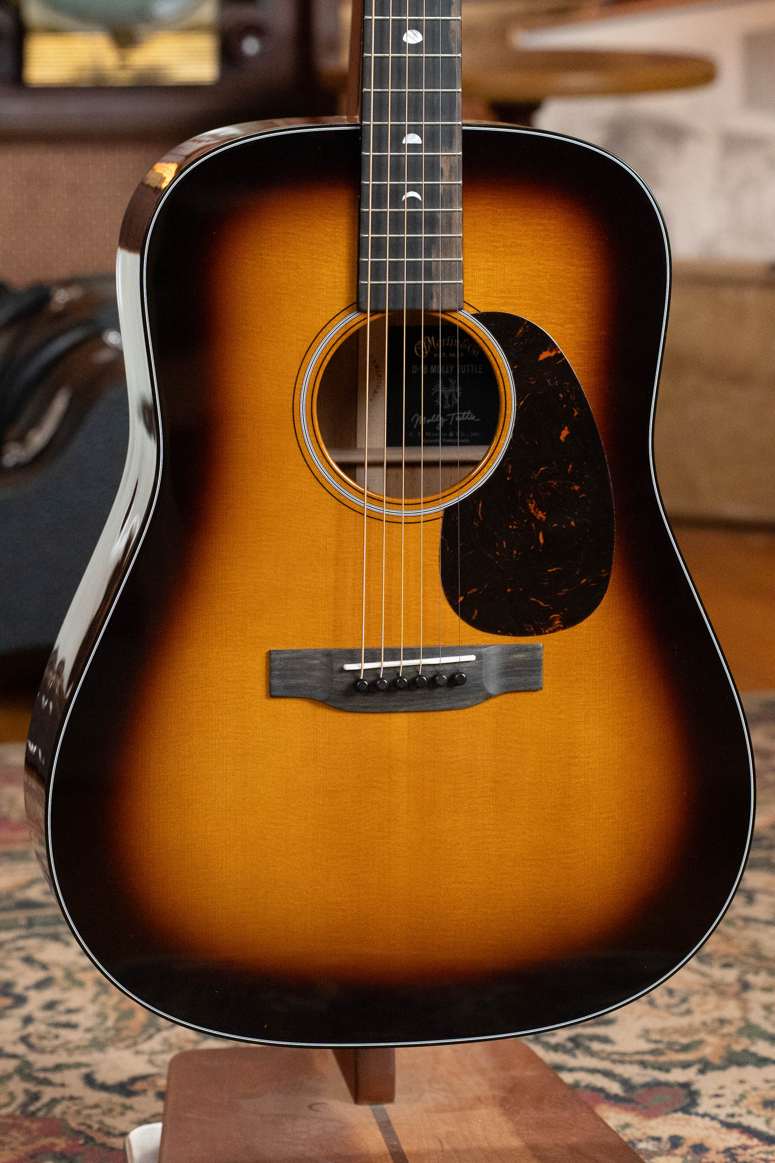 PRE-ORDER DEPOSIT ONLY *New 2026 Model* Martin D-18 Molly Tuttle Spruce/Mahogany Dreadnought Acoustic Guitar