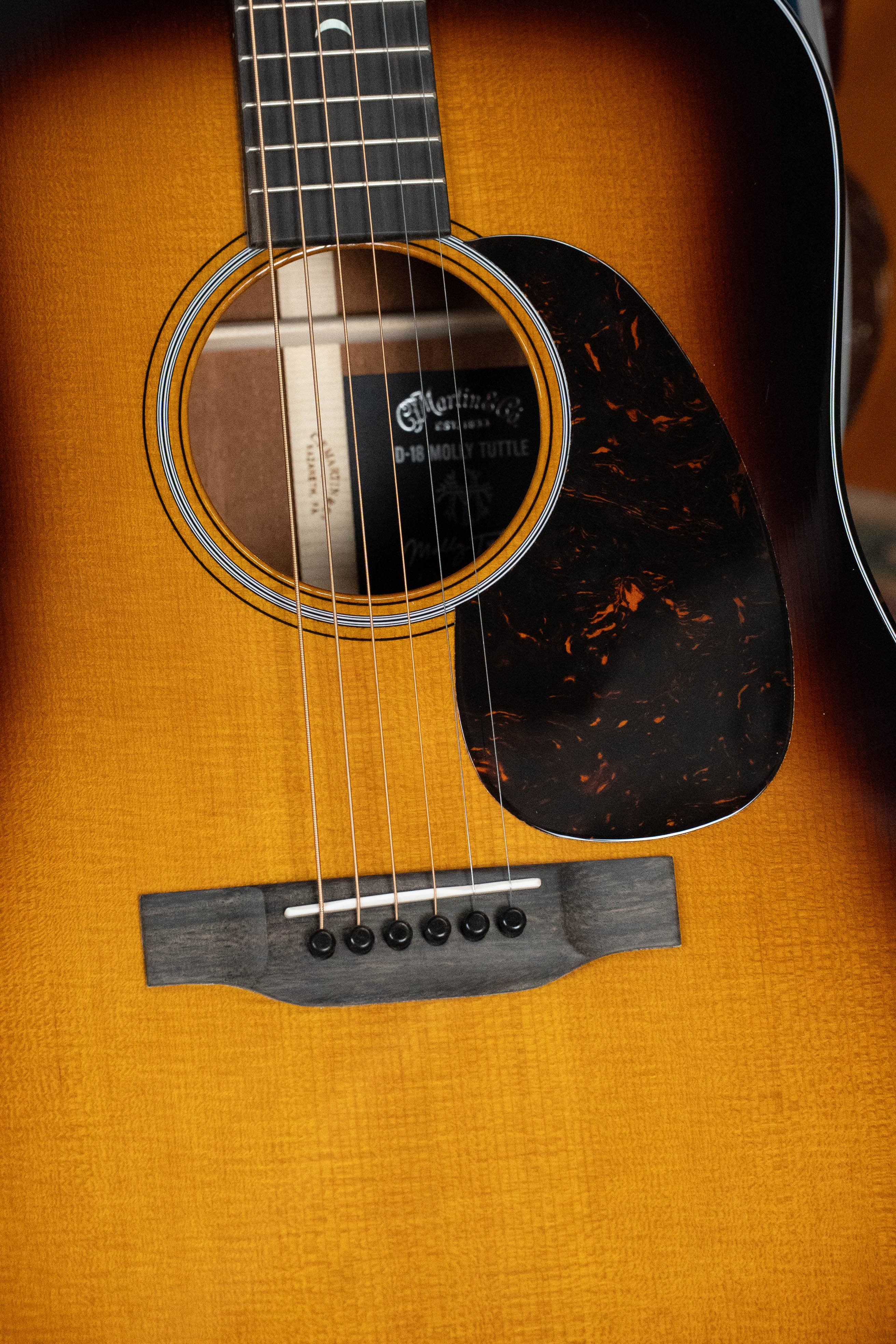 *New 2026 Model* Martin D-18 Molly Tuttle Spruce/Mahogany Dreadnought Acoustic Guitar #7538