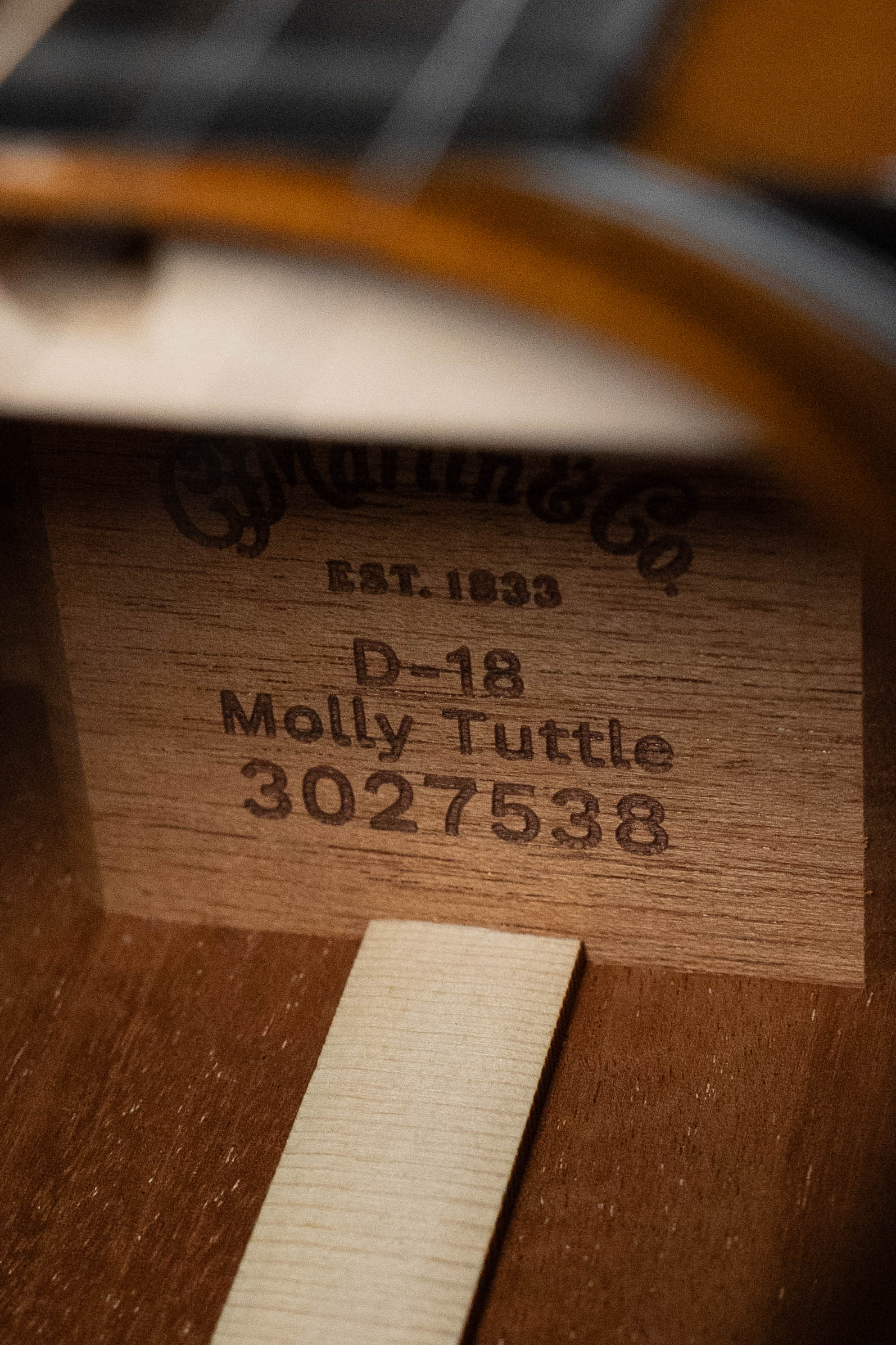 *New 2026 Model* Martin D-18 Molly Tuttle Spruce/Mahogany Dreadnought Acoustic Guitar #7538