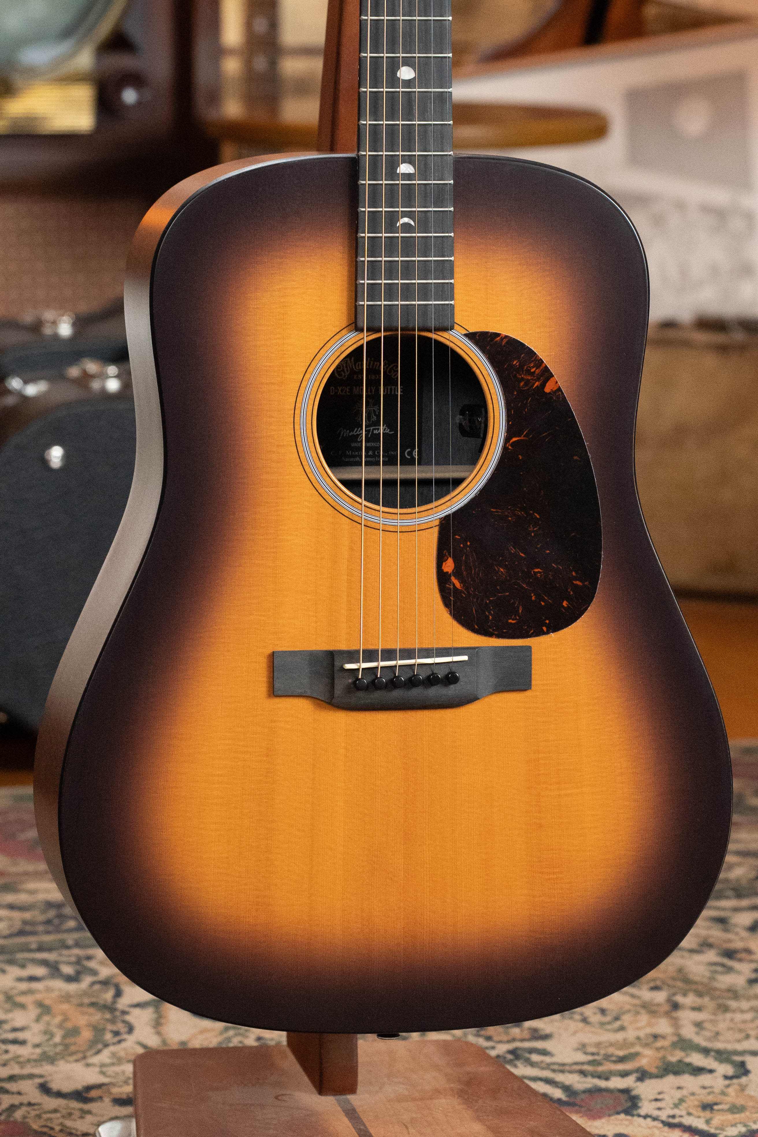 *New 2026 Model* Martin D-X2E Molly Tuttle Spruce/HPL Mahogany Dreadnought Guitar w/Martin Electronics #3781