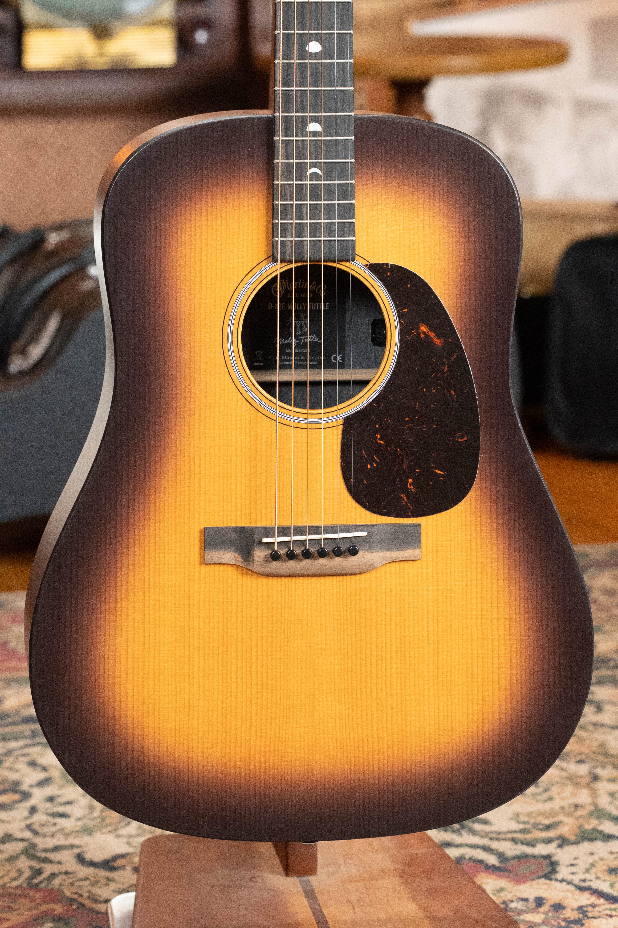 *New 2026 NAMM Model* Martin D-X2E Molly Tuttle Spruce/HPL Mahogany Dreadnought Guitar w/Martin Electronics #6135