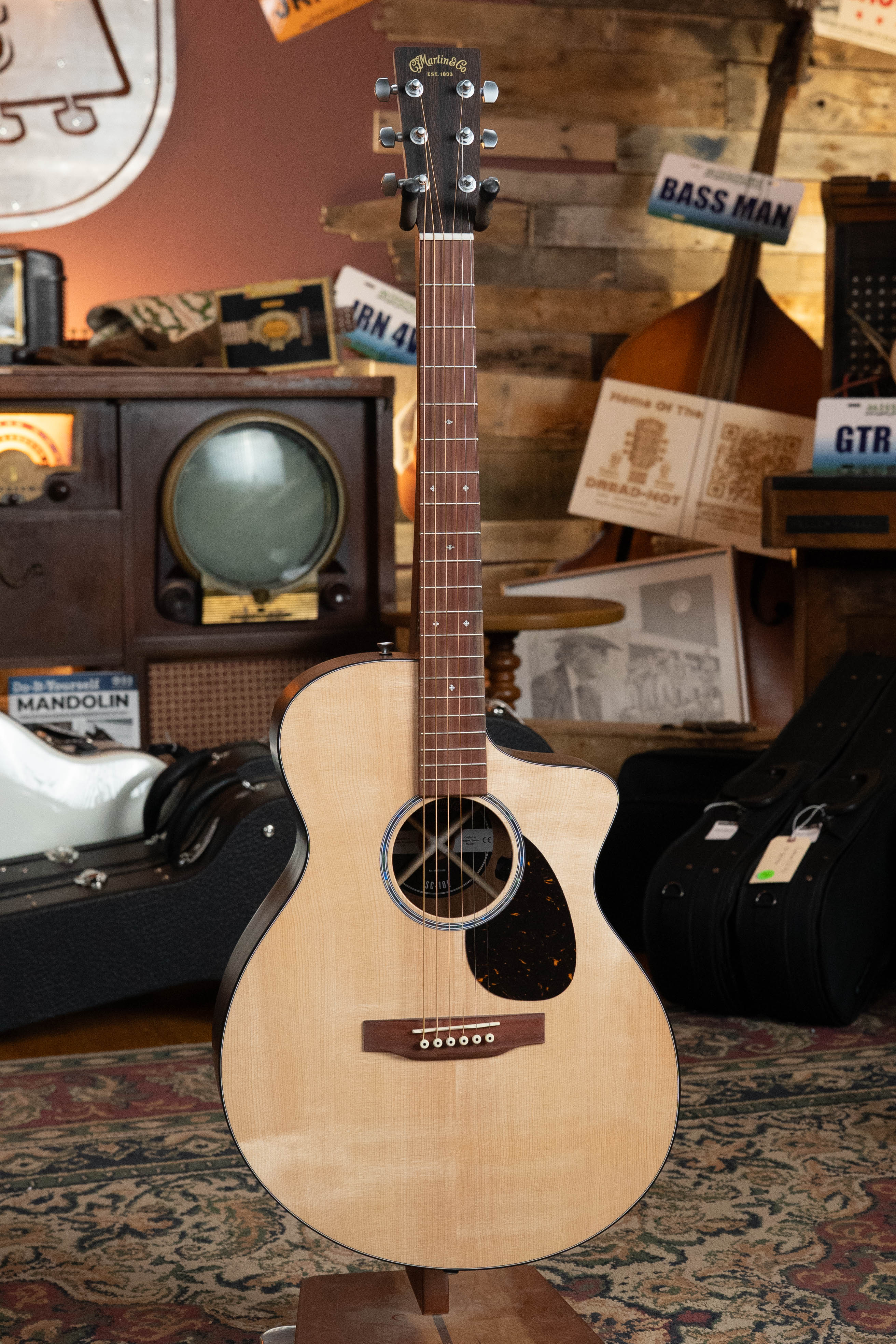*New 2026 NAMM Model* Martin SC-10E Modern Road Series Spruce/Sapele S-Body Cutaway Guitar w/Martin Electronics #2318