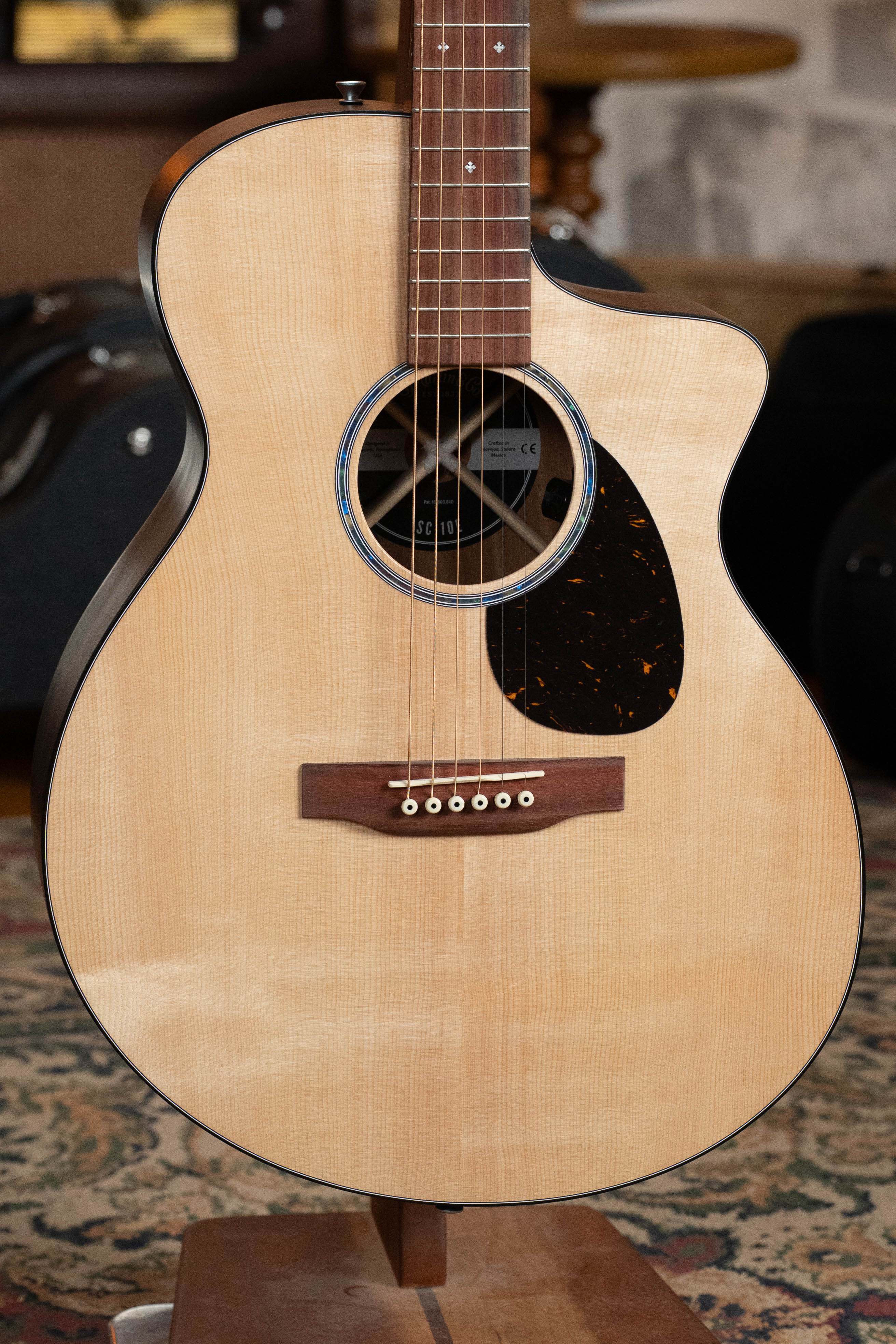 *New 2026 NAMM Model* Martin SC-10E Modern Road Series Spruce/Sapele S-Body Cutaway Guitar w/Martin Electronics #2318