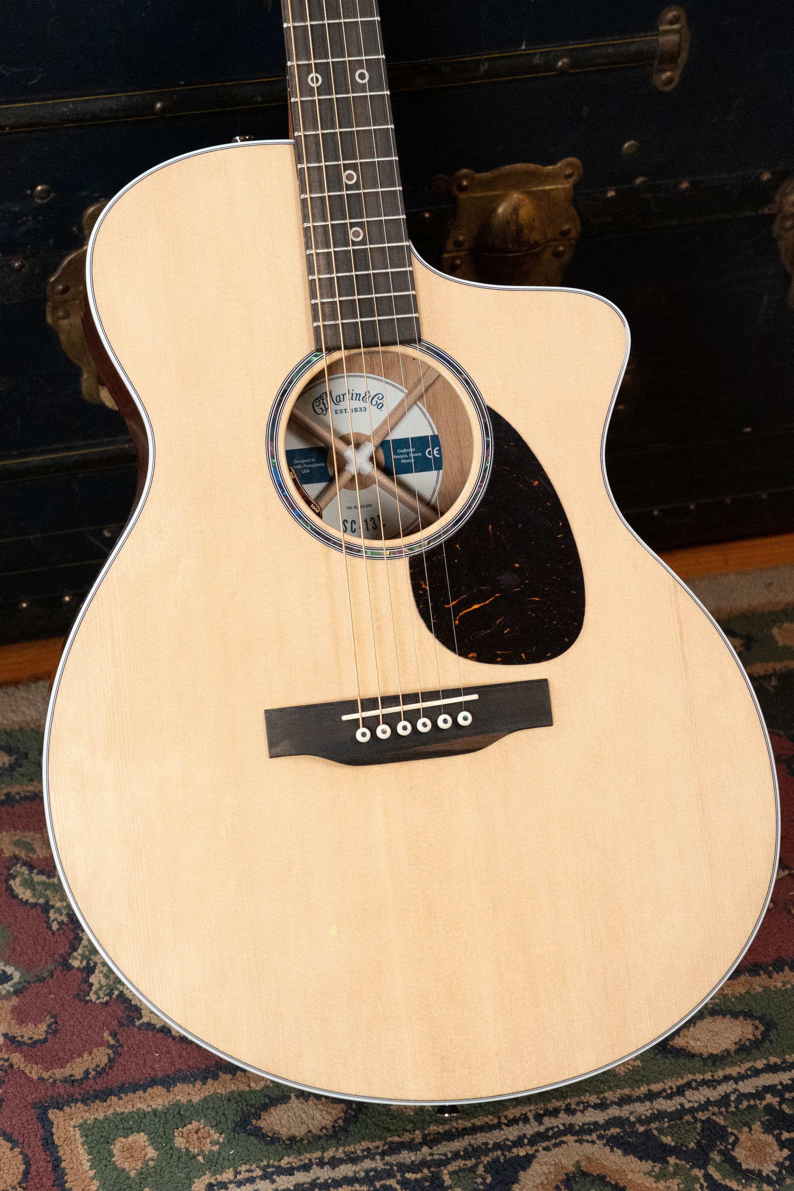 *New 2026 NAMM Model* Martin SC-13E Modern Road Series Spruce/Koa Fine Veneer Cutaway S-Body Guitar w/LR Baggs Electronics #9642