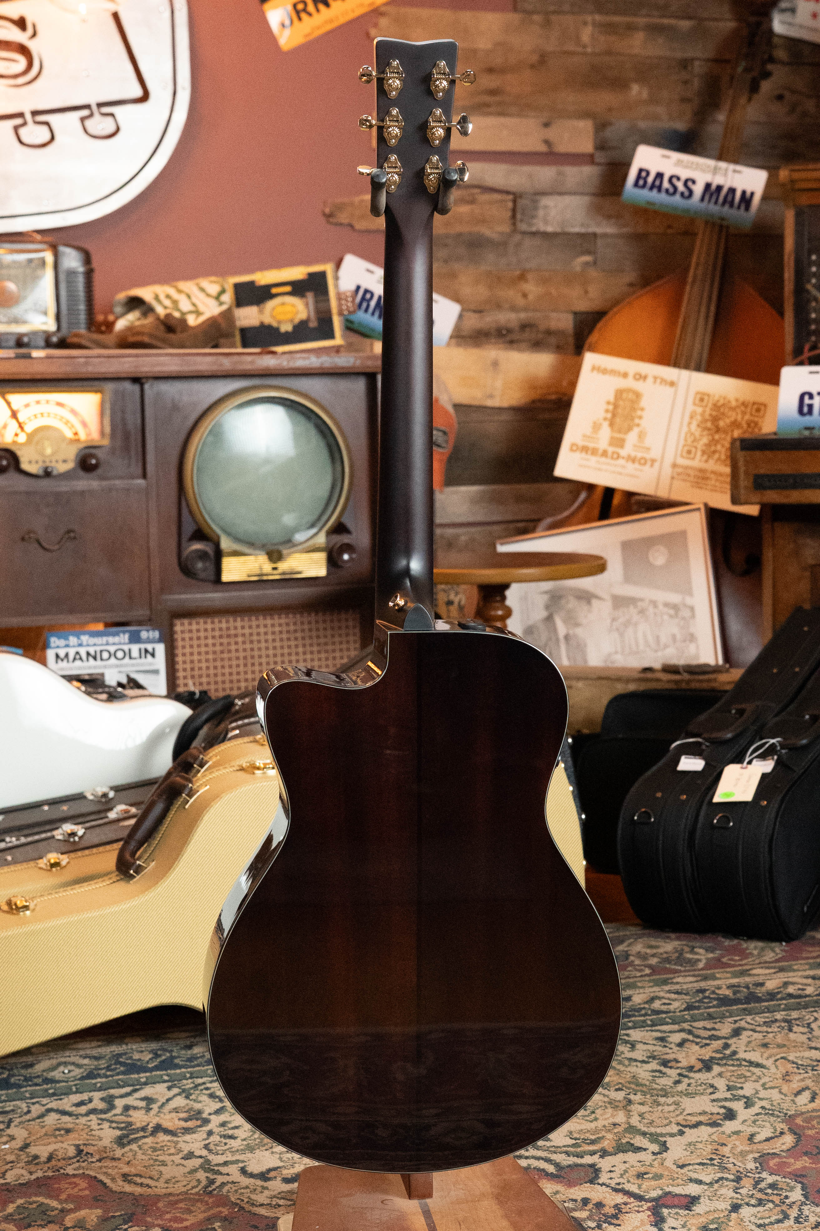 PRE-ORDER DEPOSIT ONLY *New 2026 Model* Yamaha TAS3C-SBD Sitka/Mahogany Sandburst Concert Guitar w/the NEWEST TransAcoustic System