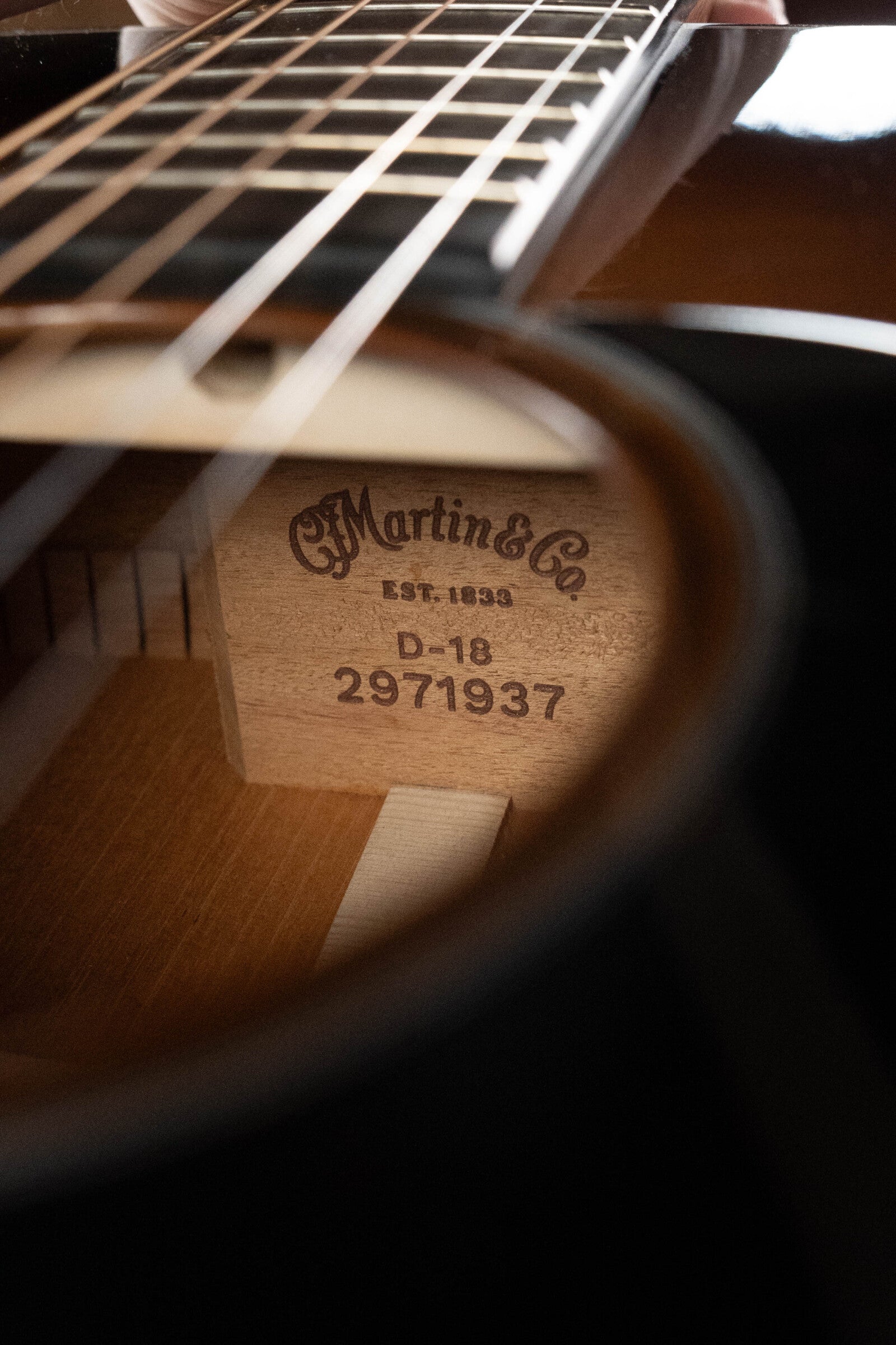 *New 2025 Model* Martin D-18 Spruce/Mahogany 1935 Gloss Sunburst Finish Dreadnought Acoustic Guitar #1937