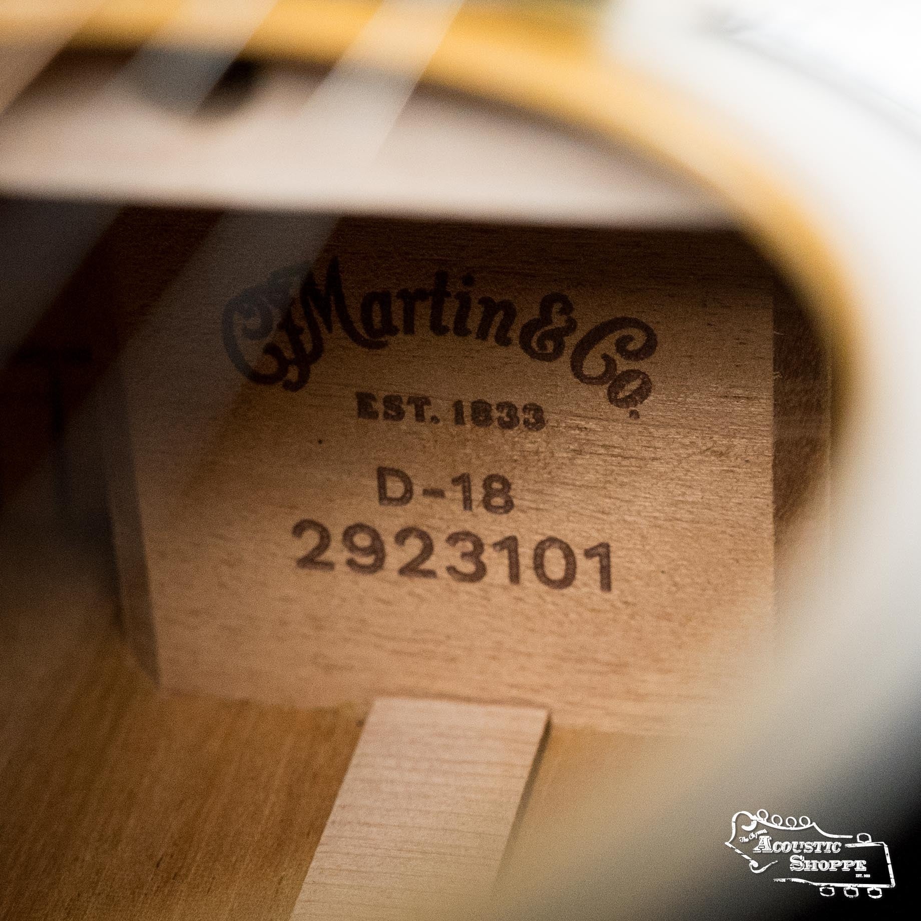 *New 2025 Model* Martin D-18 Spruce/Mahogany Satin Dreadnought Acoustic Guitar #3101