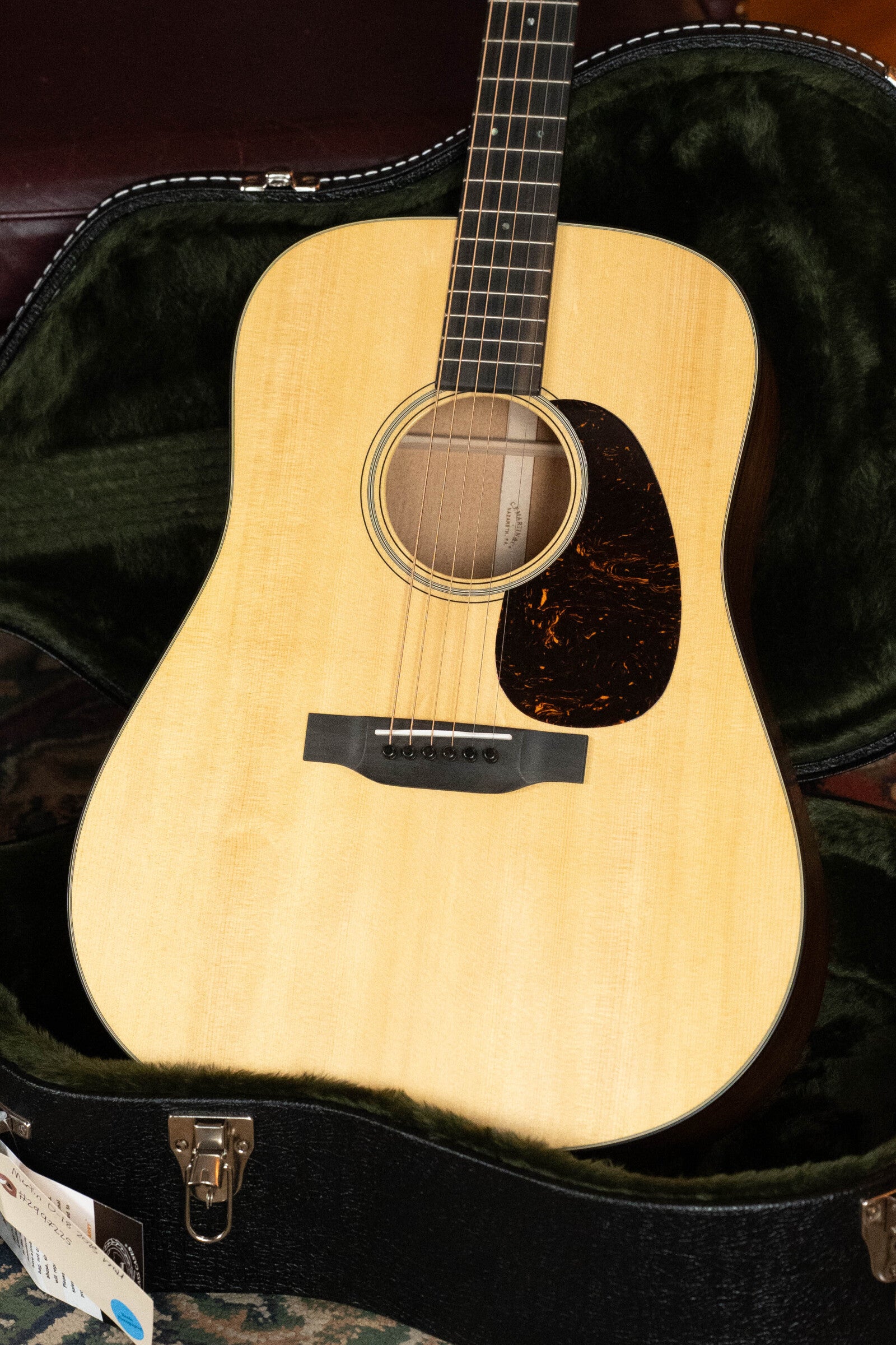 *New 2025 Model* Martin D-18 Spruce/Mahogany Satin Finish Dreadnought Acoustic Guitar #7225