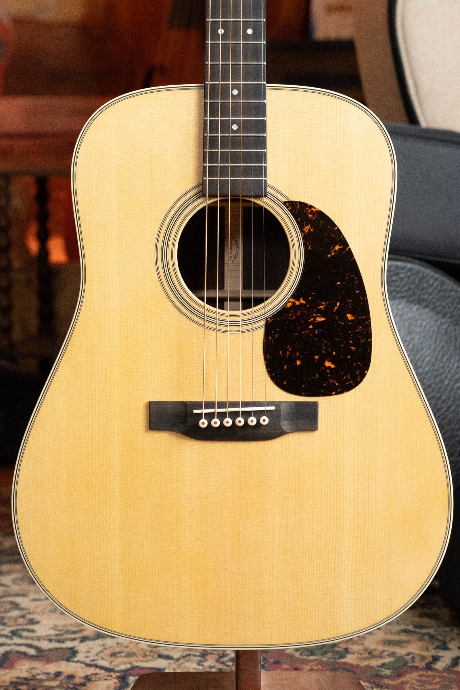 *New 2025 Model* Martin D-28 Satin Spruce/Indian Rosewood Dreadnought Acoustic Guitar #8819