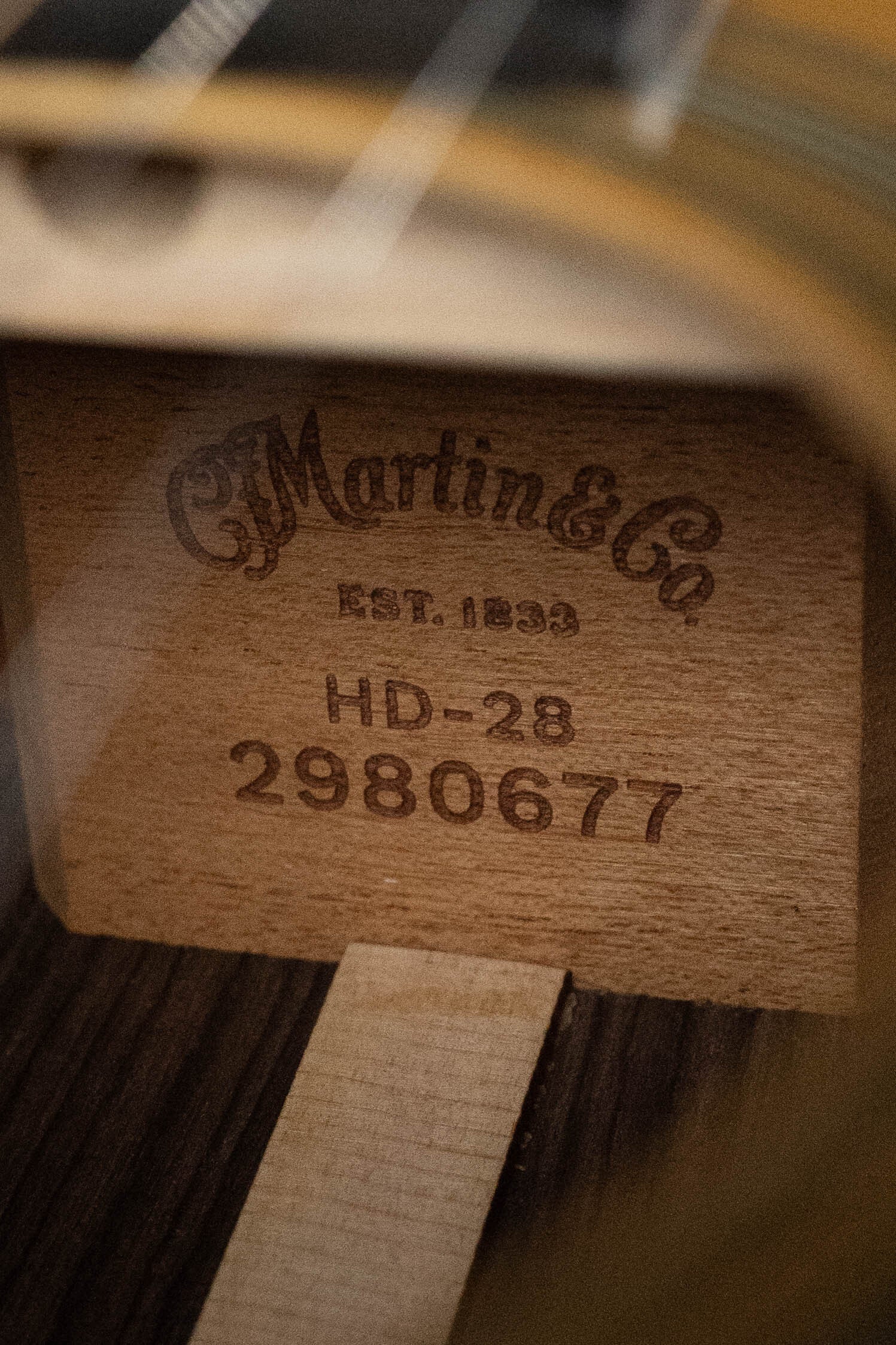 *New 2025 Model* Martin HD-28 Spruce/East Indian Rosewood Dreadnought Acoustic Guitar #0677